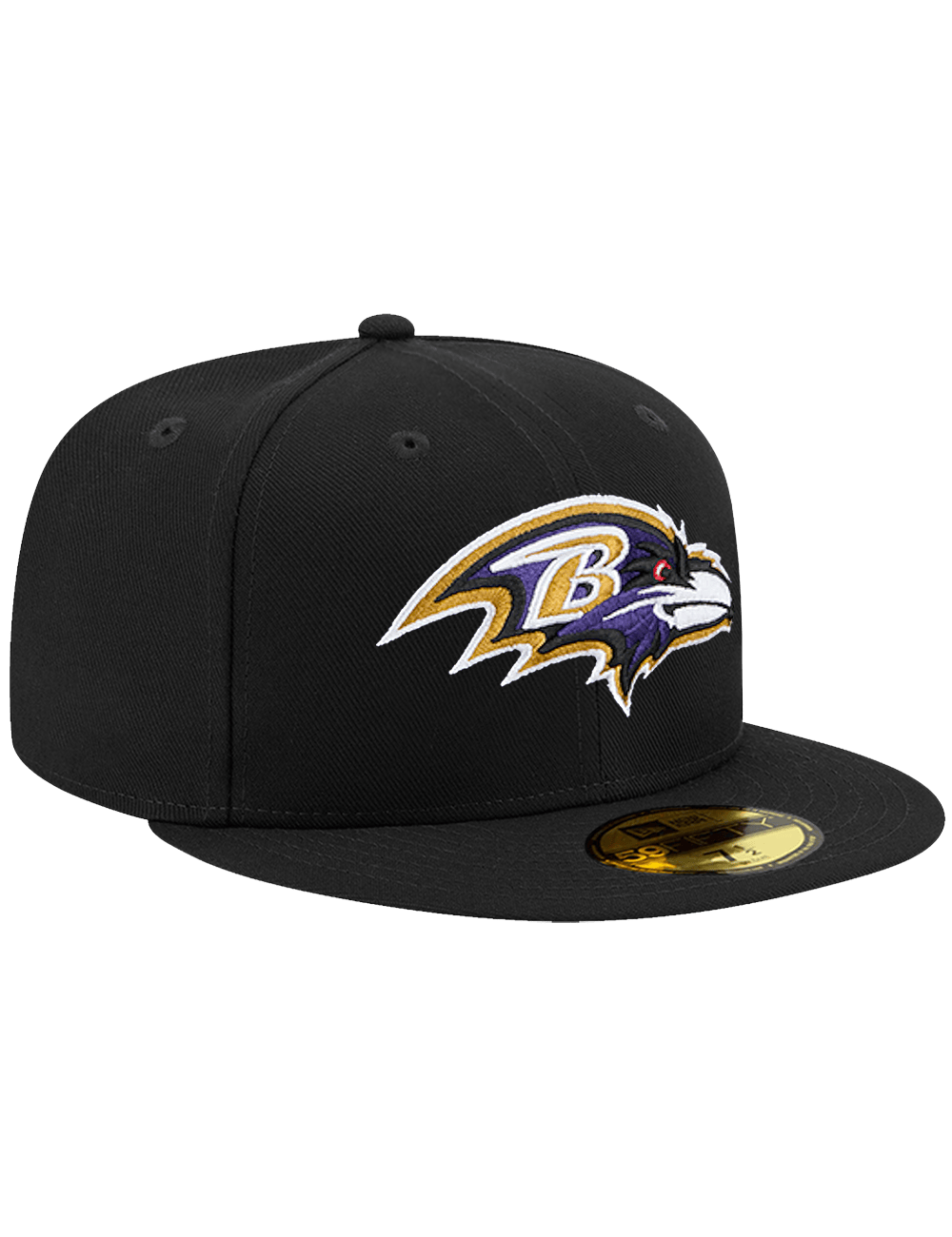 New Era Caps Baltimore Ravens New Era NFL Team 59FIFTY Fitted Hat - Black