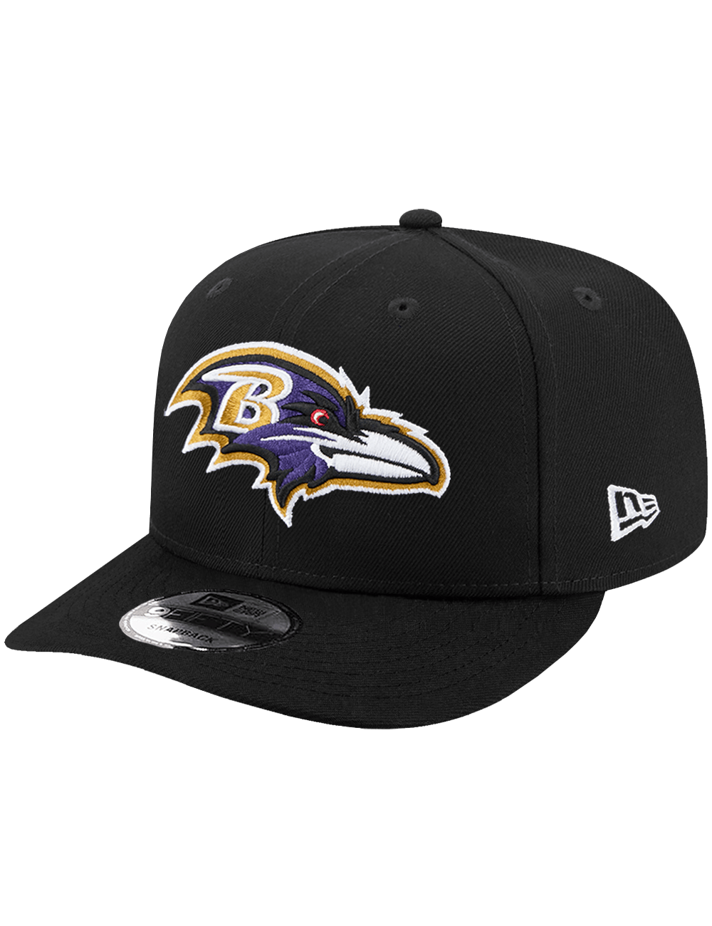 New Era Caps Baltimore Ravens New Era NFL Team 9FIFTY Pre-Curved Snapback Hat - Black