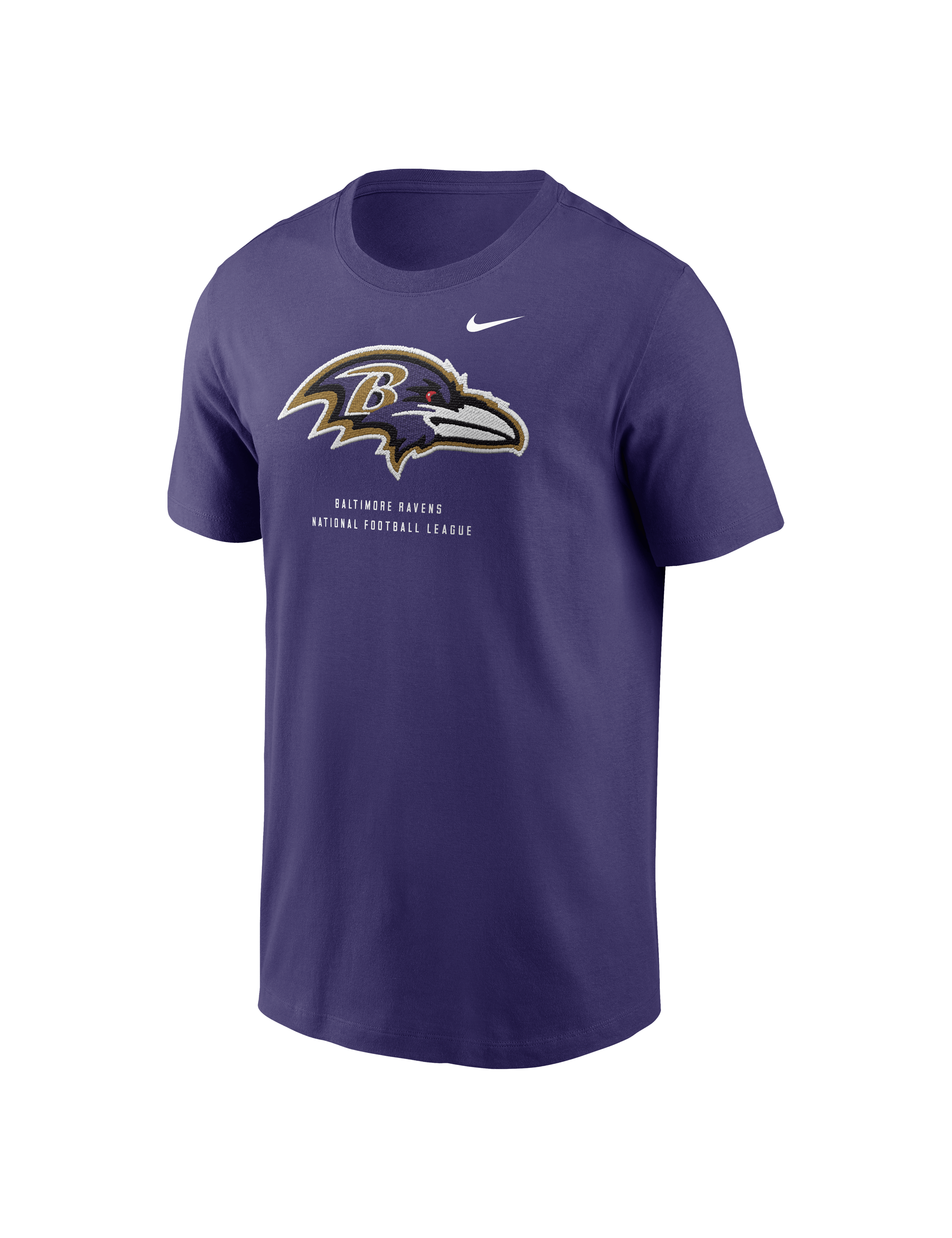 Nike T-Shirts Baltimore Ravens Nike NFL Property Of Cotton T-Shirt - Purple