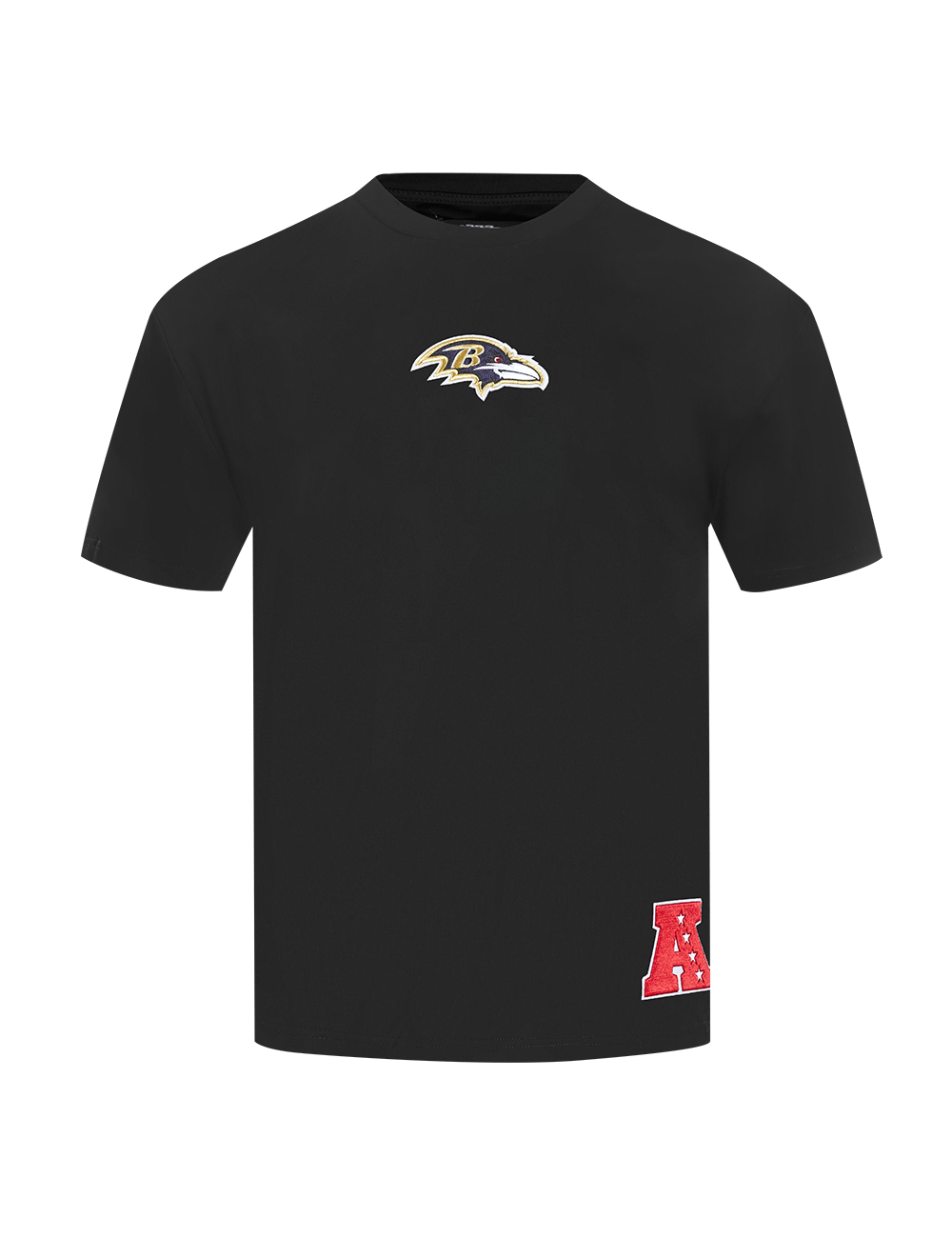 Pro Standard T-Shirts Baltimore Ravens Pro Standard NFL Wingspan Drop Shoulder T-Shirt - Black