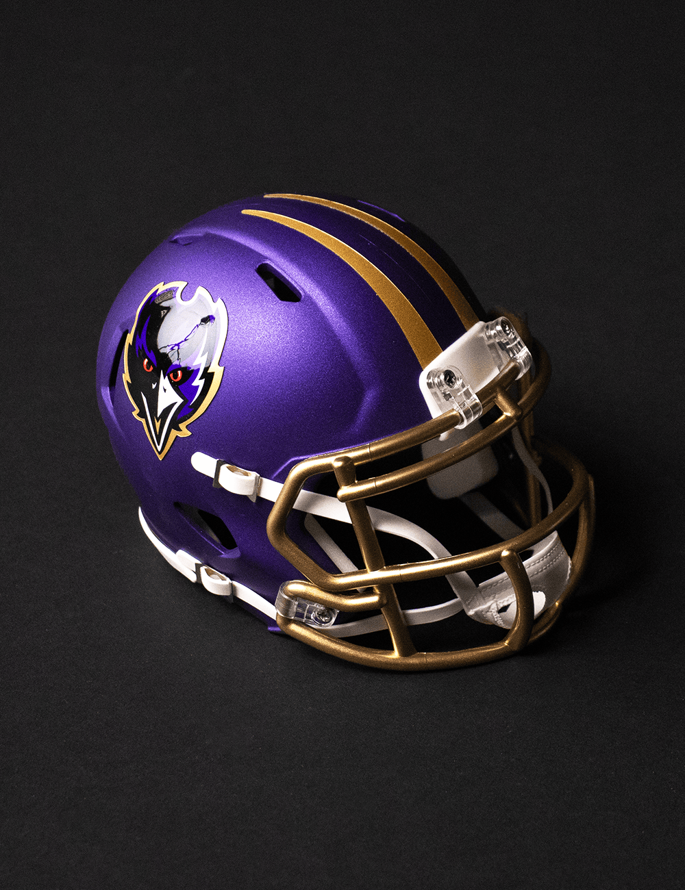 Riddell Helmets Baltimore Ravens Riddell NFL Alternate Speed Replica Mini Size Helmet