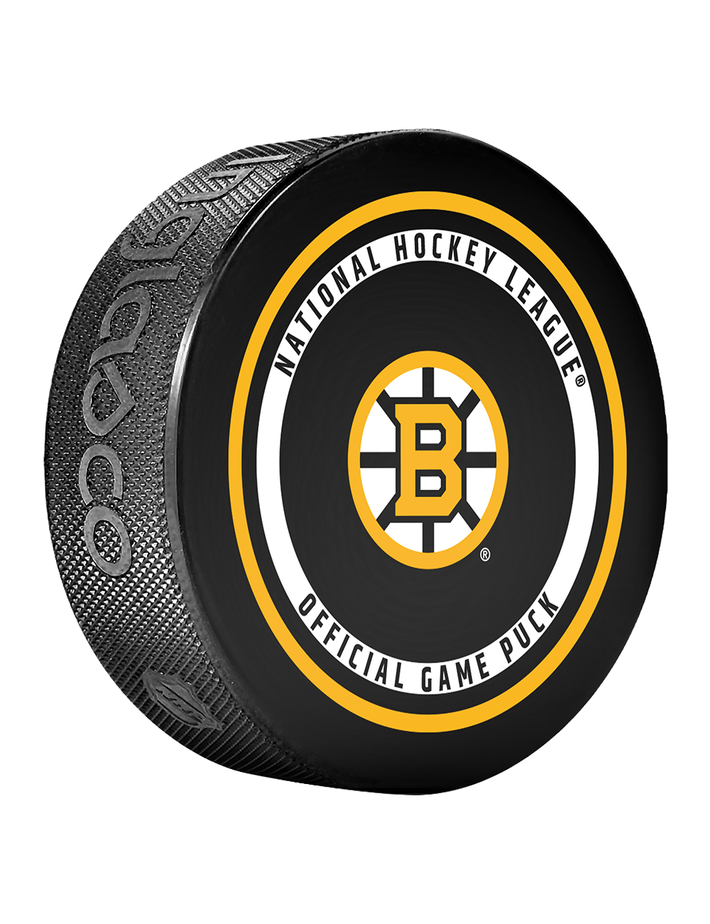 Inglasco Pucks Boston Bruins Inglasco NHL 26-27 Official Game Puck In Cube