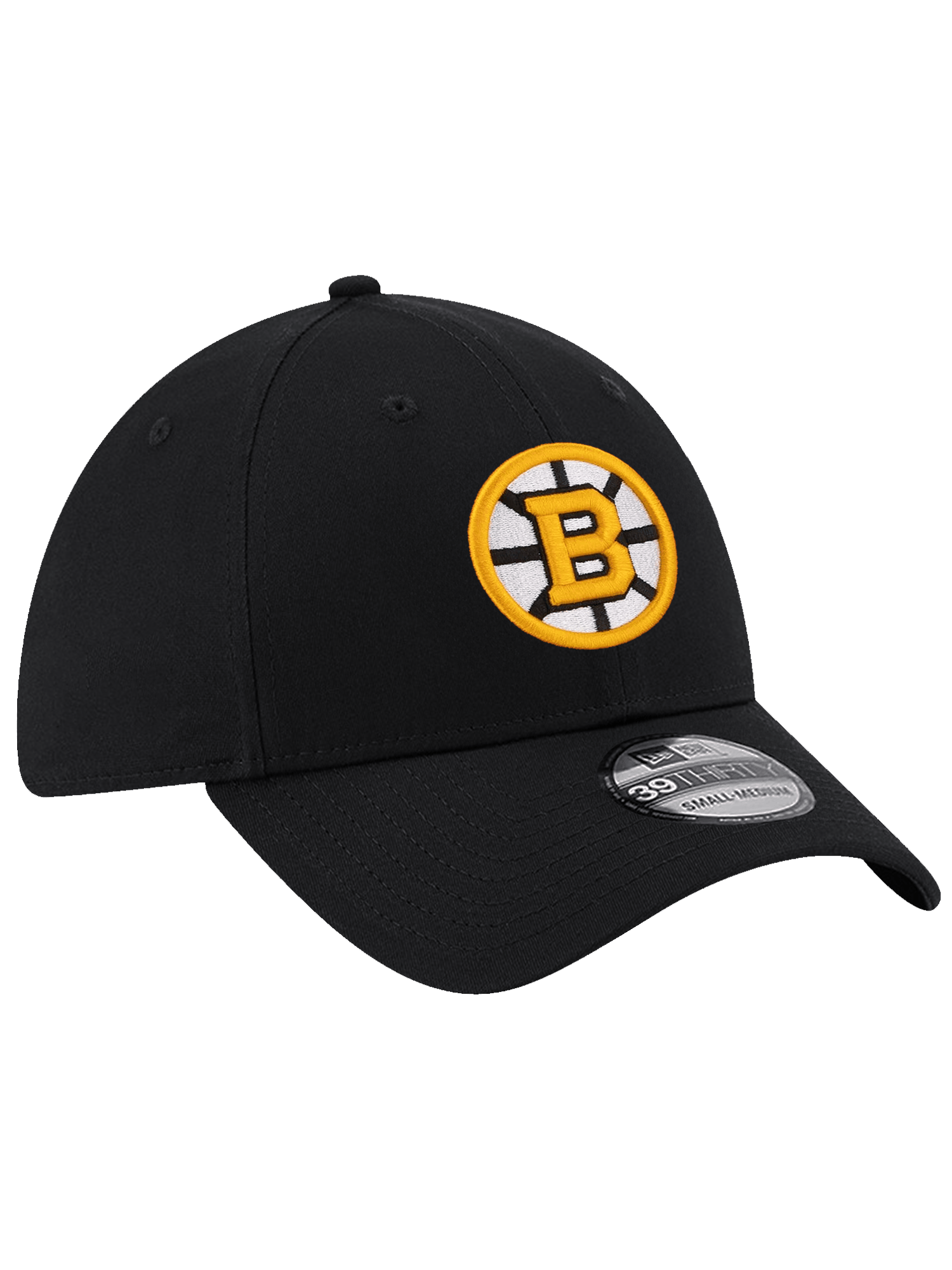 New Era Caps Boston Bruins New Era NHL Team 39THIRTY Stretch-Fit Hat - Black
