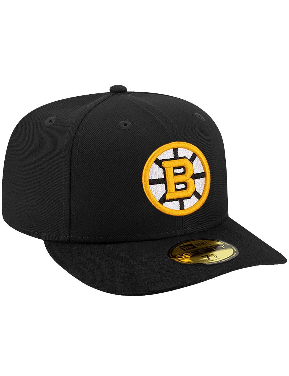 New Era Caps Boston Bruins New Era NHL Team 59FIFTY Pre-Curved Fitted Hat - Black