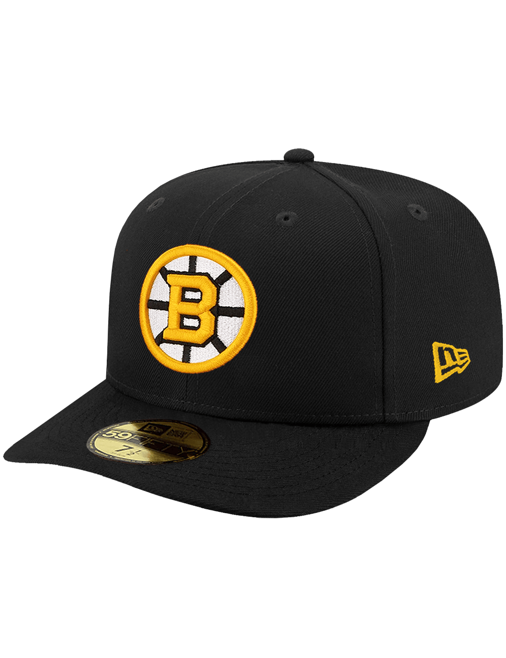 New Era Caps Boston Bruins New Era NHL Team 59FIFTY Pre-Curved Fitted Hat - Black