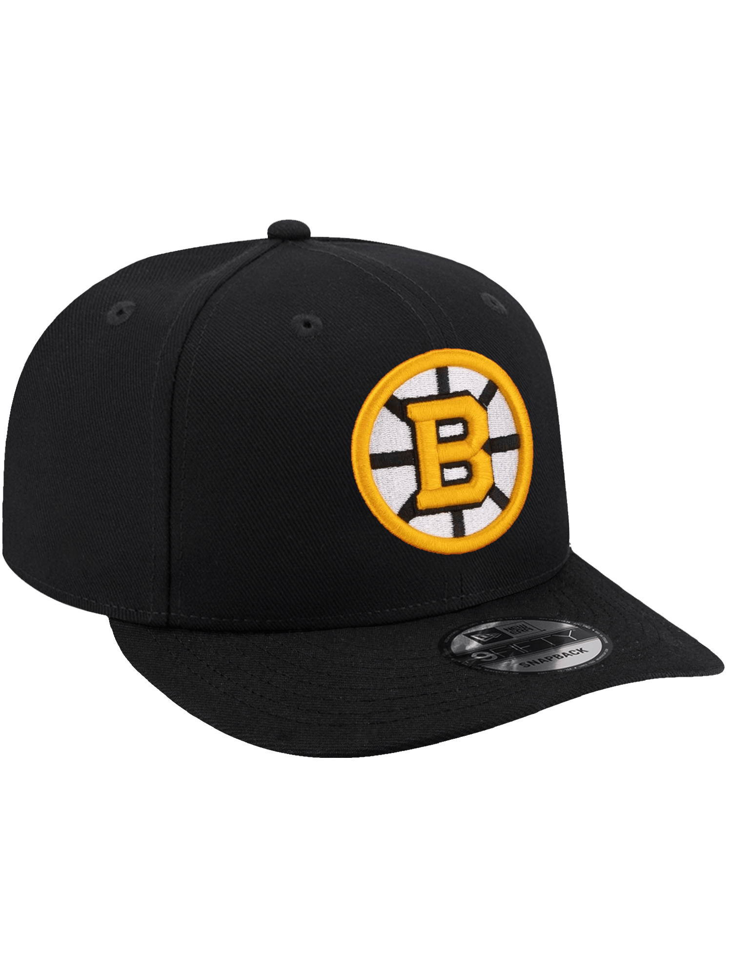 New Era Caps OSFA Boston Bruins New Era NHL Team 9FIFTY Pre-Curved Snapback Hat - Black