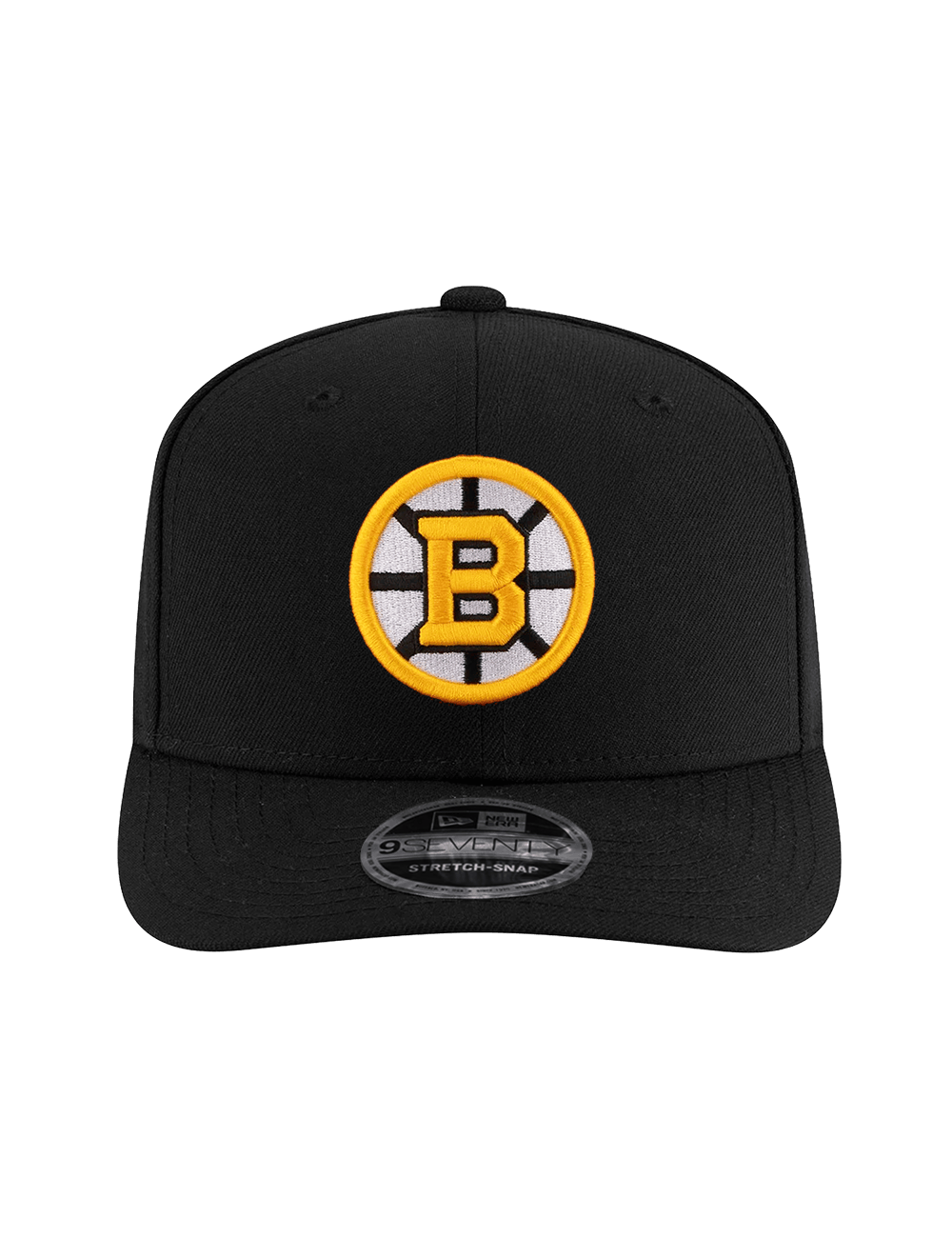 New Era Caps OSFA Boston Bruins New Era NHL Team 9SEVENTY Stretch Snapback Hat - Black