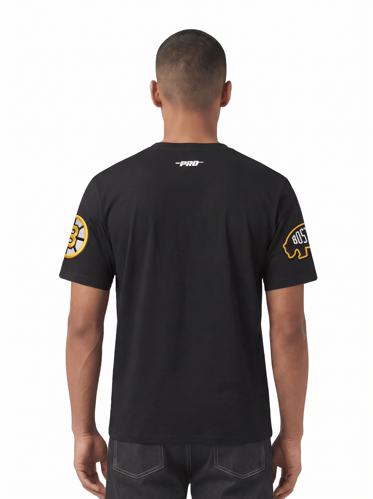 Pro Standard T-Shirts Boston Bruins Pro Standard NHL Classic Chenille Flex T-Shirt - Black