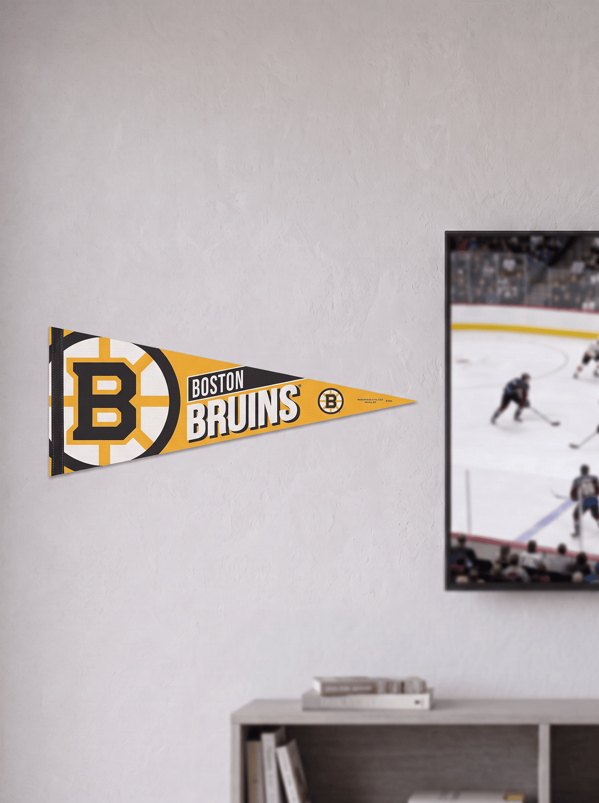Wincraft Accessories Boston Bruins Wincraft NHL 12" x 30" Premium Pennant