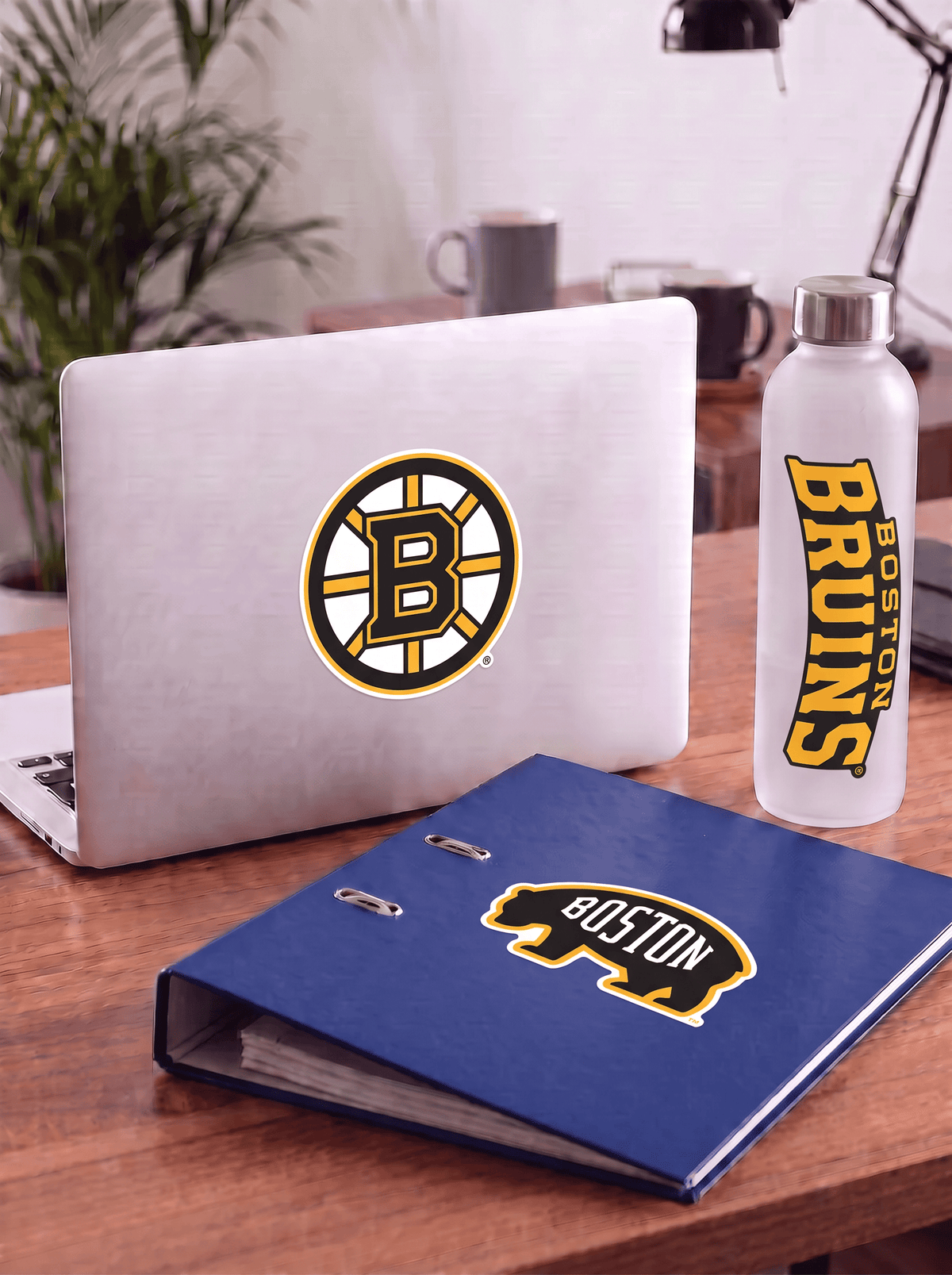Wincraft Accessories Boston Bruins Wincraft NHL Team 3 Piece 5” x 7” Decal Set