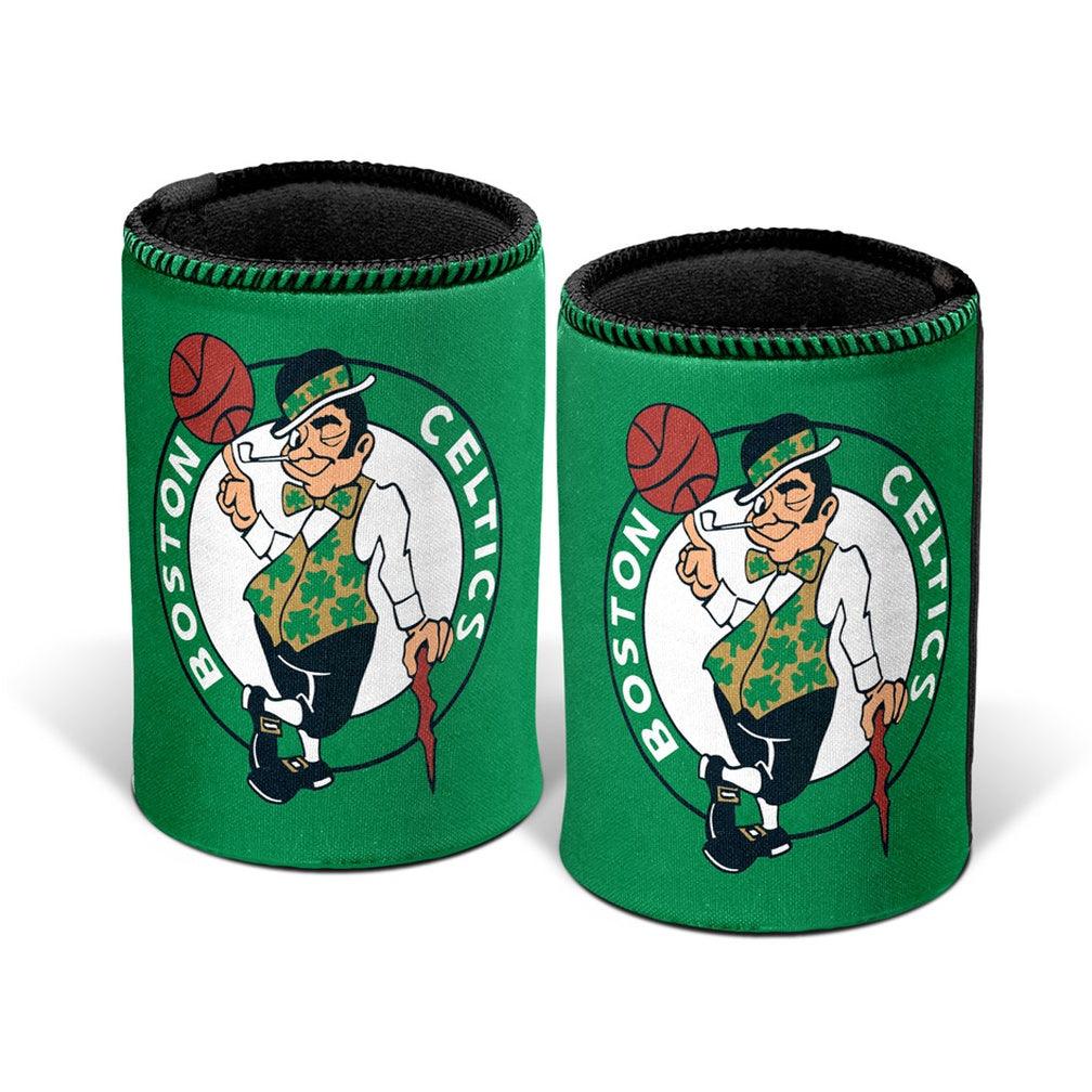 NBA Branded Accessories Boston Celtics NBA Team Logo Can Cooler - Green