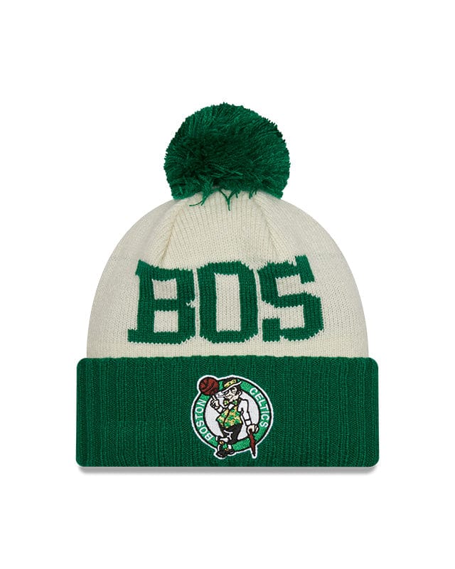 New Era Beanies Boston Celtics New Era NBA 22 Draft Knit Beanie