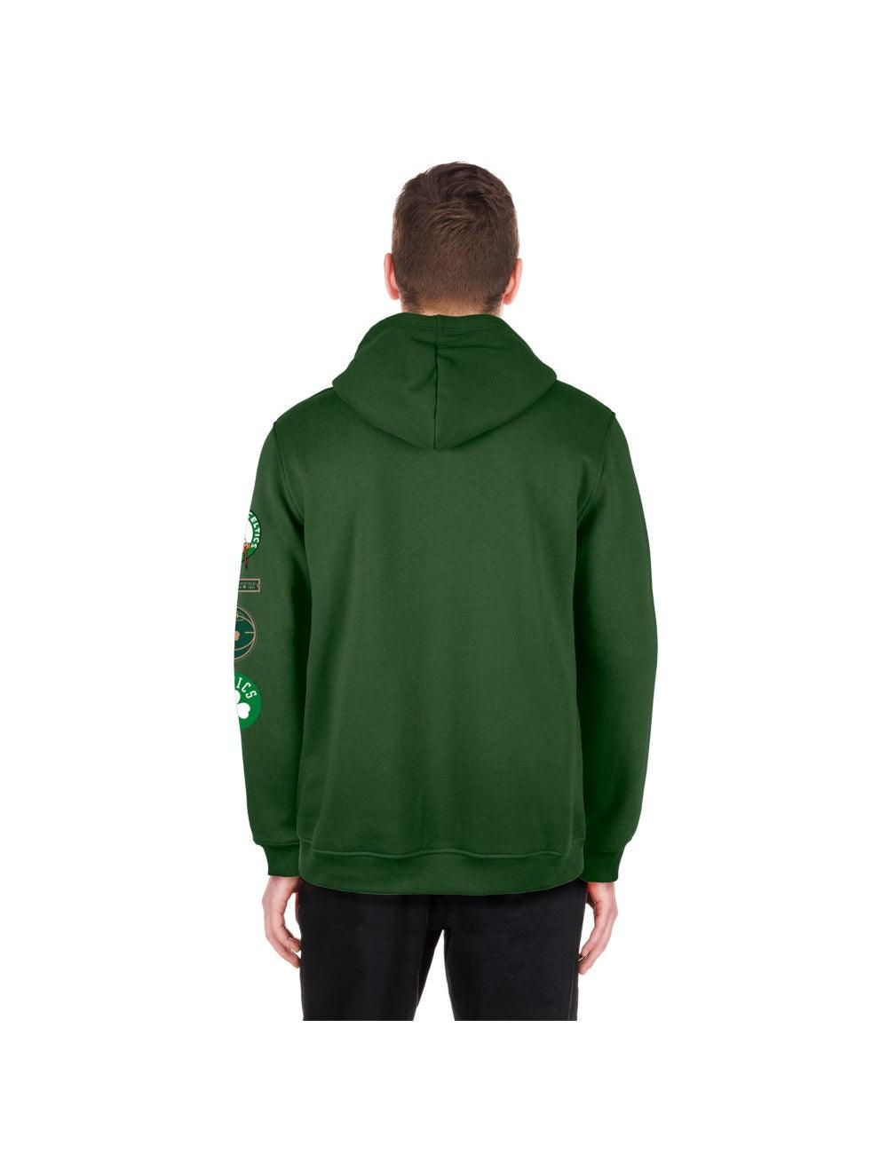 New Era Jumpers Boston Celtics New Era NBA 24 City Edition Hoodie Jumper - Green