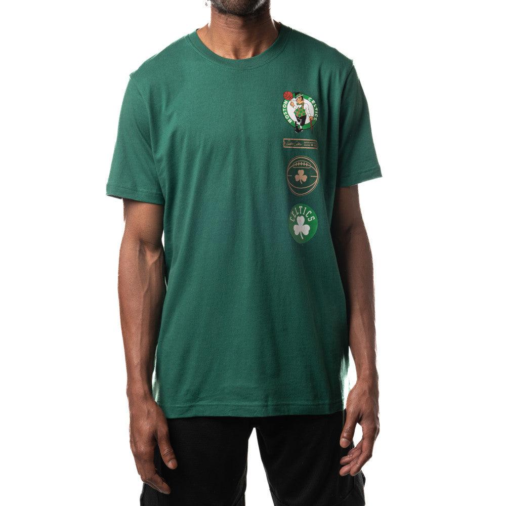 New Era T-Shirts Boston Celtics New Era NBA 24 City Edition T-Shirt - Green