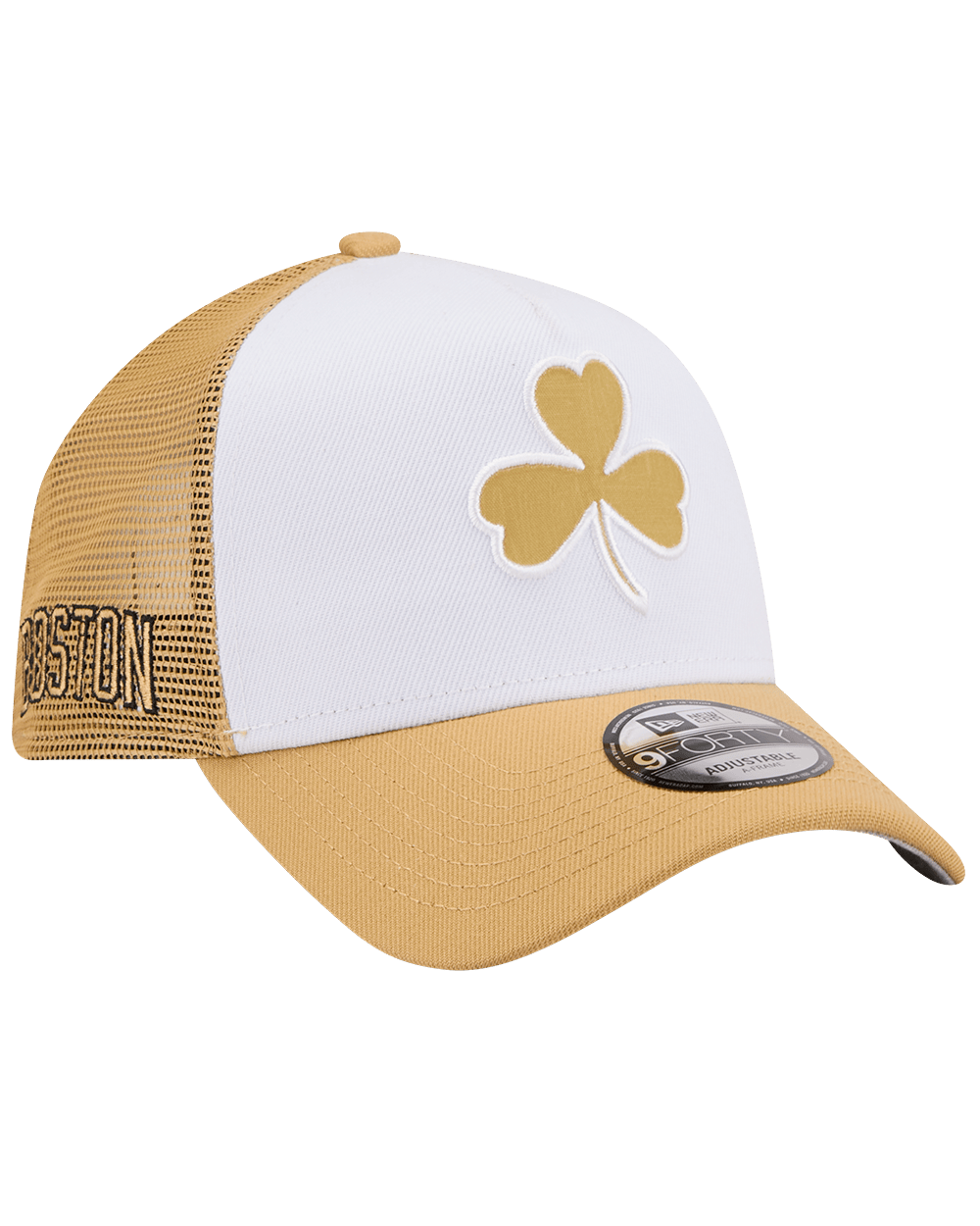 New Era Caps Boston Celtics New Era NBA 25-26 City Edition 9FORTY A-Frame Snapback Hat