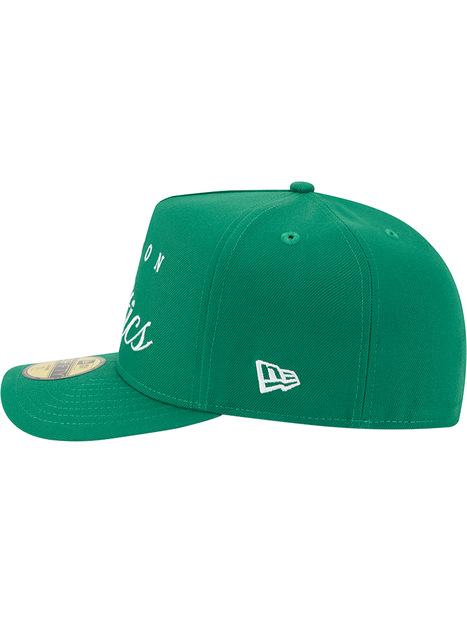 New Era Caps Boston Celtics New Era NBA 25 Draft 59FIFTY A-Frame Pre-Curved Fitted Hat - Green