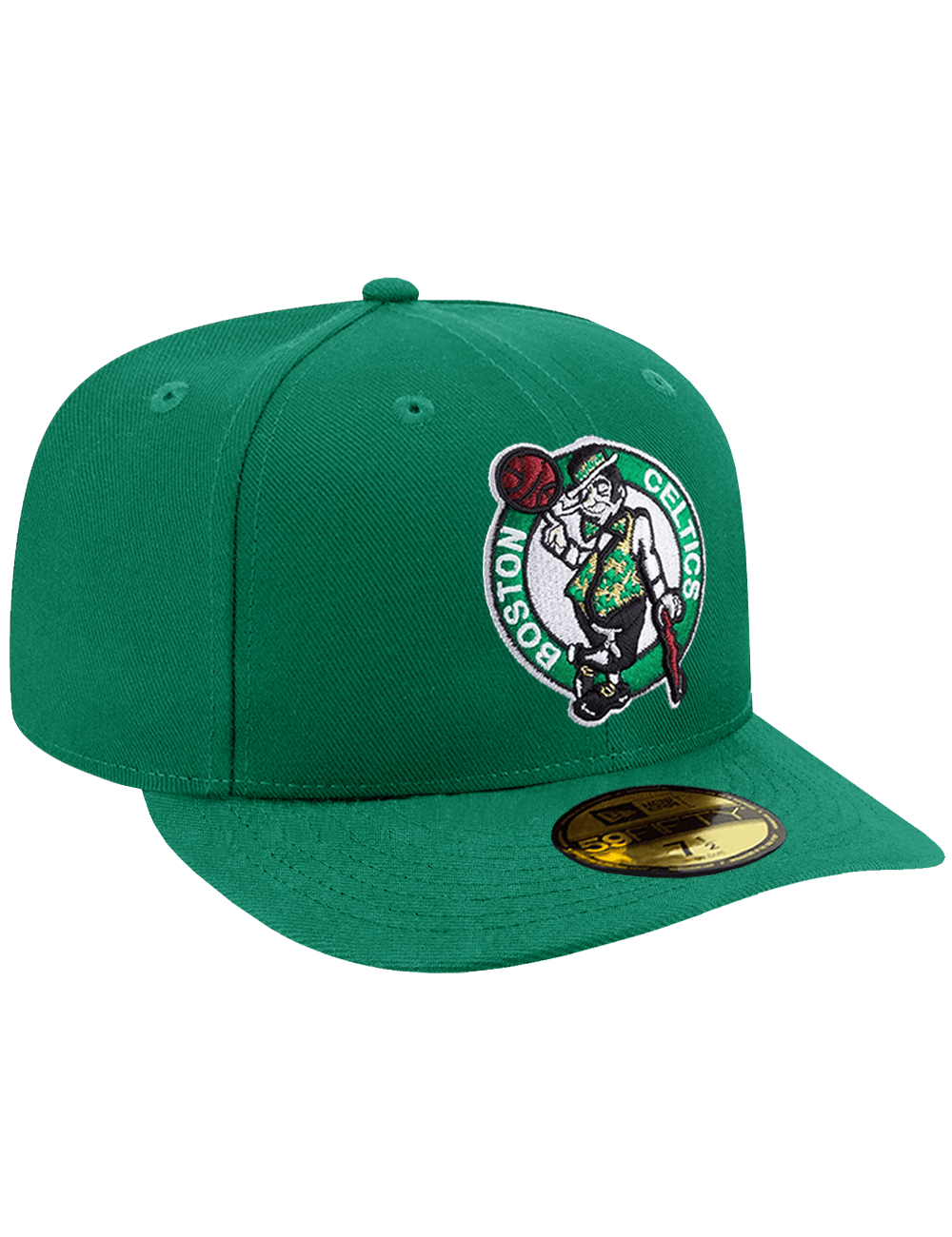 New Era Caps Boston Celtics New Era NBA Team 59FIFTY Pre-Curved Fitted Hat - Green