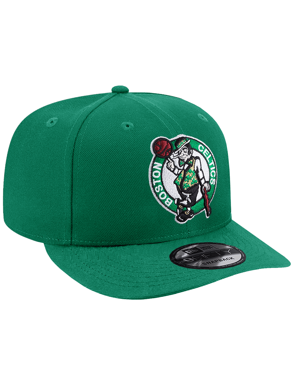 New Era Caps OSFA Boston Celtics New Era NBA Team 9FIFTY Pre-Curved Snapback Hat - Green