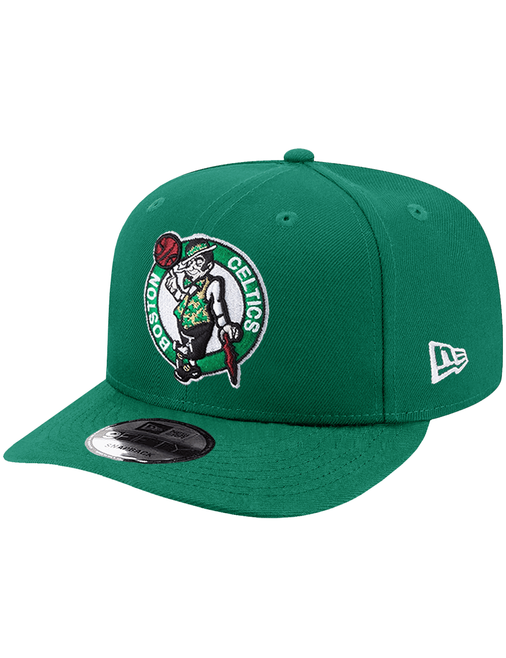 New Era Caps OSFA Boston Celtics New Era NBA Team 9FIFTY Pre-Curved Snapback Hat - Green
