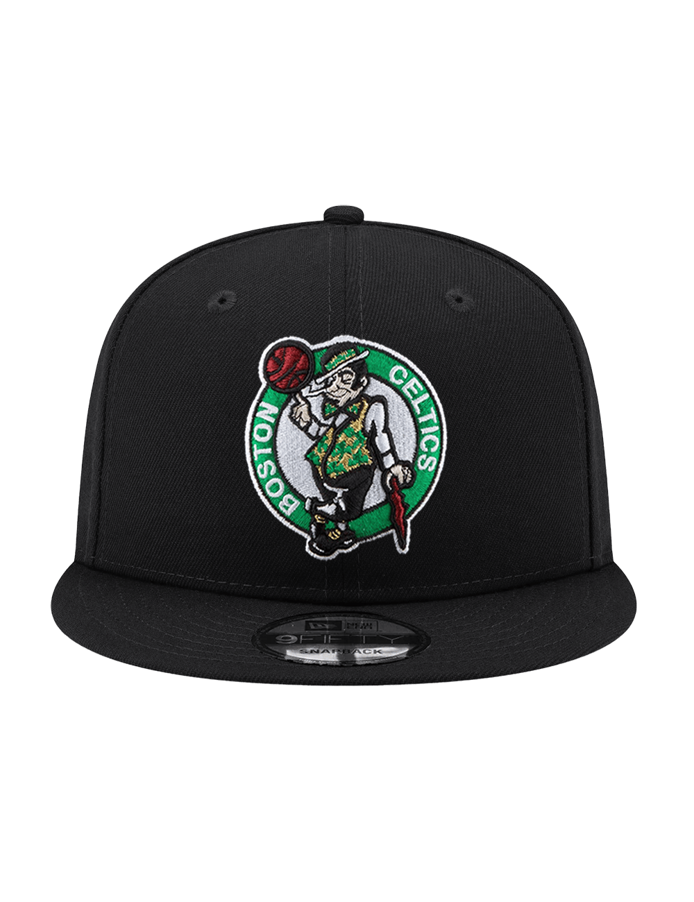 New Era Caps OSFA Boston Celtics New Era NBA Team 9FIFTY Snapback Hat - Black