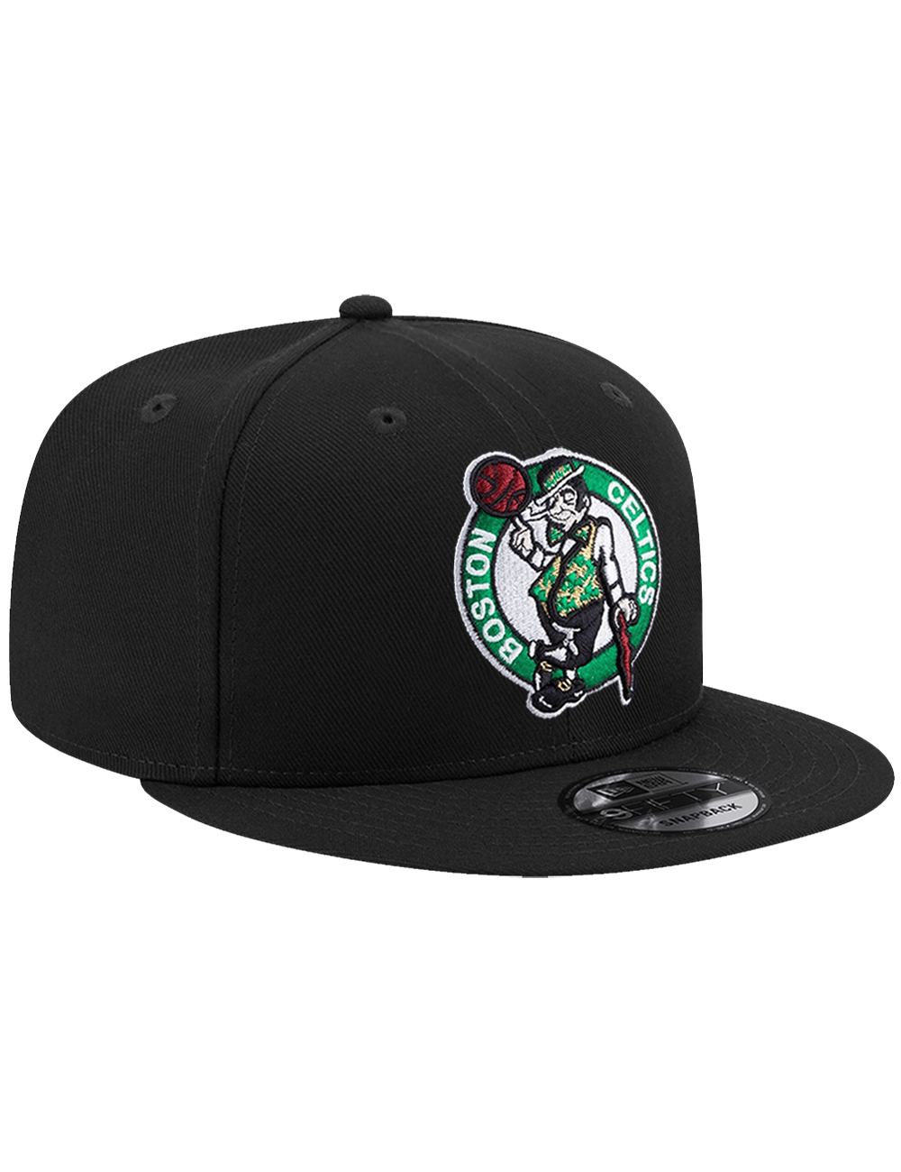 New Era Caps OSFA Boston Celtics New Era NBA Team 9FIFTY Snapback Hat - Black