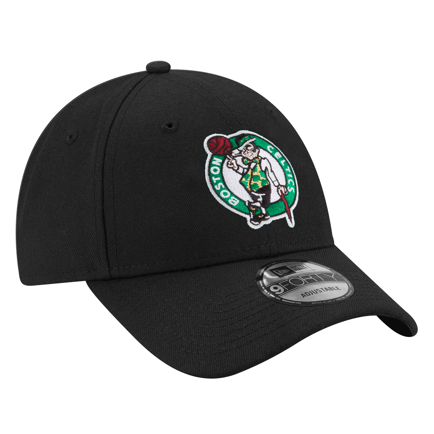 New Era Caps Boston Celtics New Era NBA Team 9FORTY Snapback Hat - Black