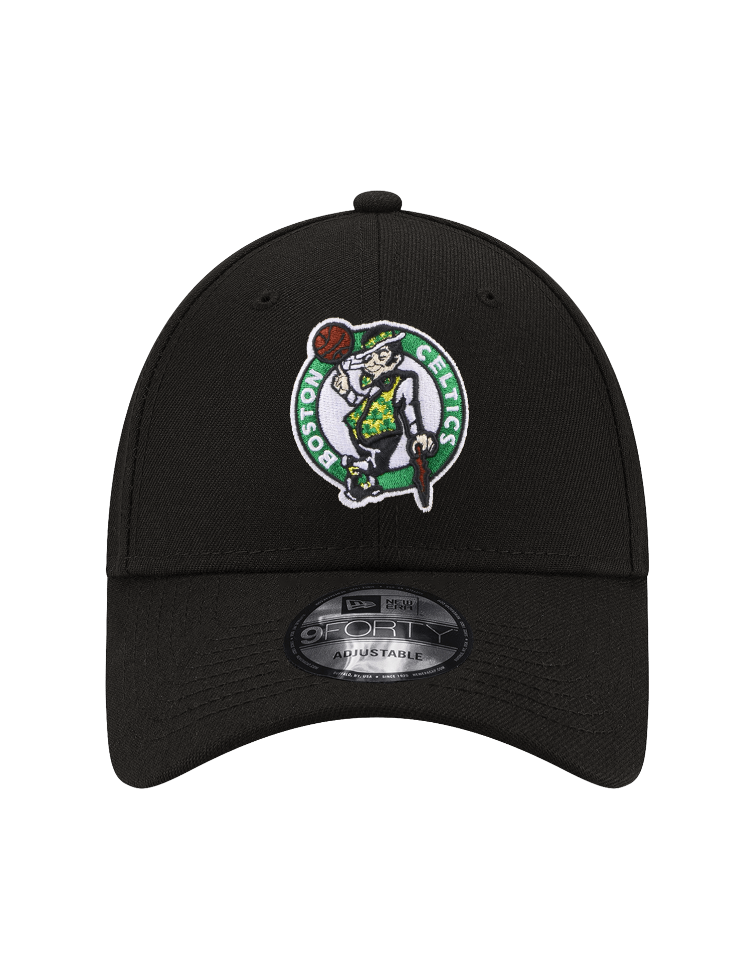 New Era Caps Boston Celtics New Era NBA Team 9FORTY Strapback Hat - Black
