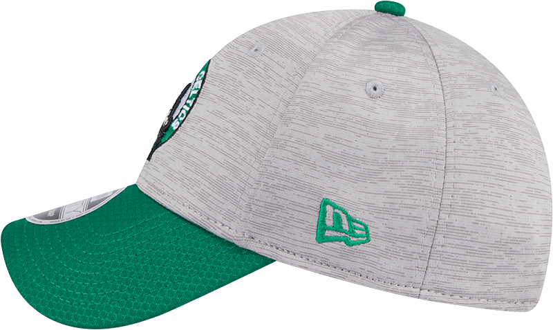 New Era Caps Boston Celtics New Era NBA Team Active Digi-Tech 9FORTY Snapback Hat - Graphite Grey