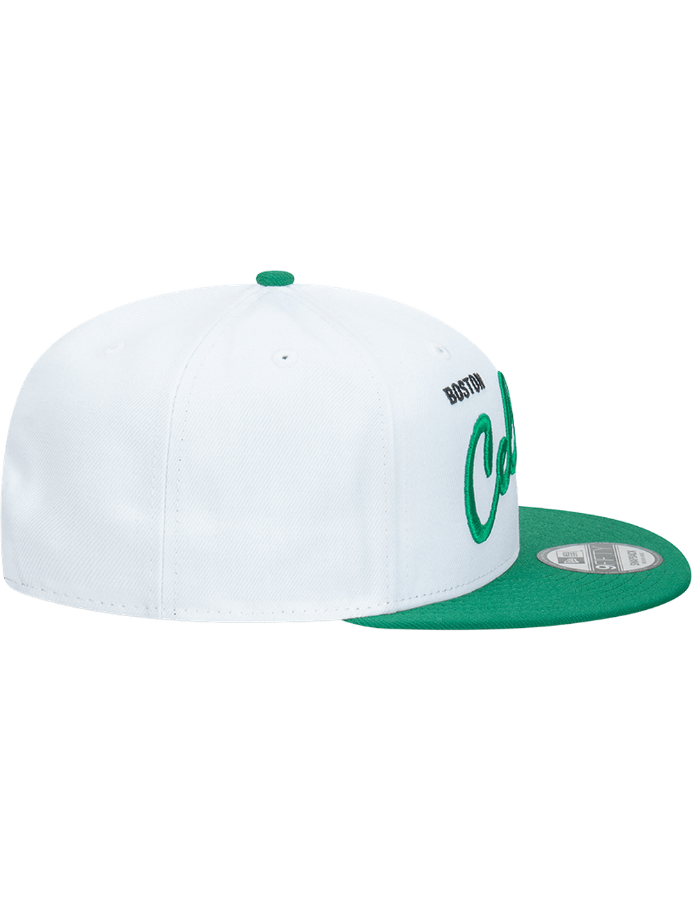 New Era Caps Boston Celtics New Era NBA Vintage Script 9FIFTY Snapback Hat - White
