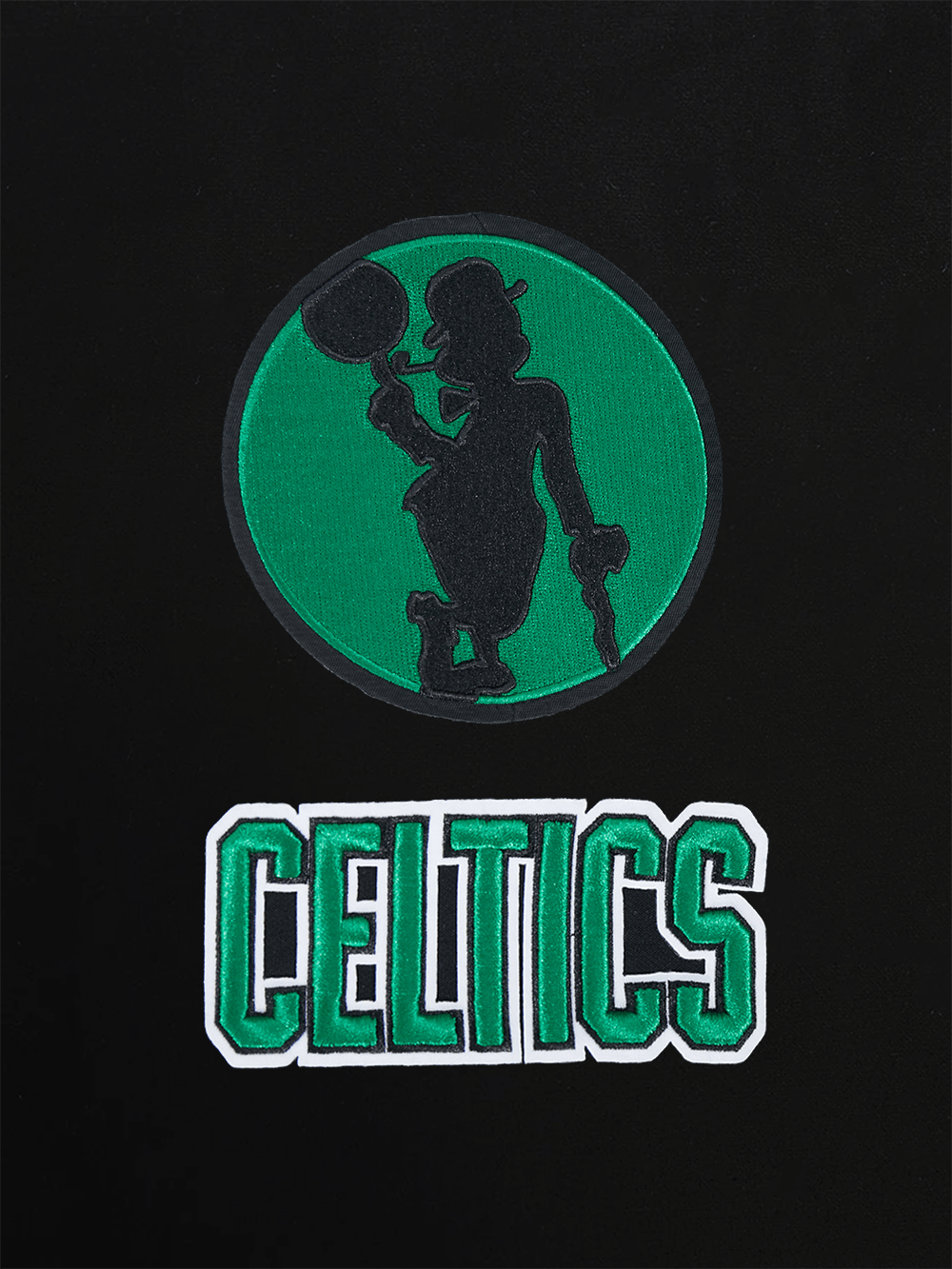 Pro Standard Jumpers Boston Celtics Pro Standard NBA Classic Chenille Flex Hoodie Jumper - Black