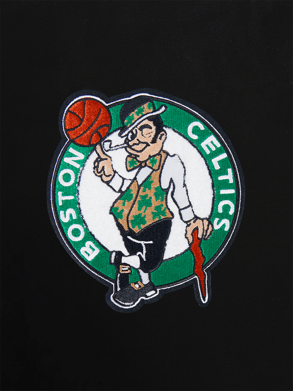 Pro Standard Jumpers Boston Celtics Pro Standard NBA Classic Chenille Flex Hoodie Jumper - Black