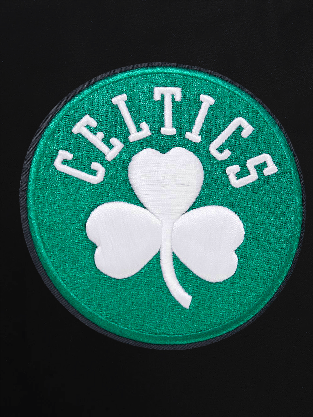 Pro Standard T-Shirts Boston Celtics Pro Standard NBA Classic Chenille Flex T-Shirt - Black