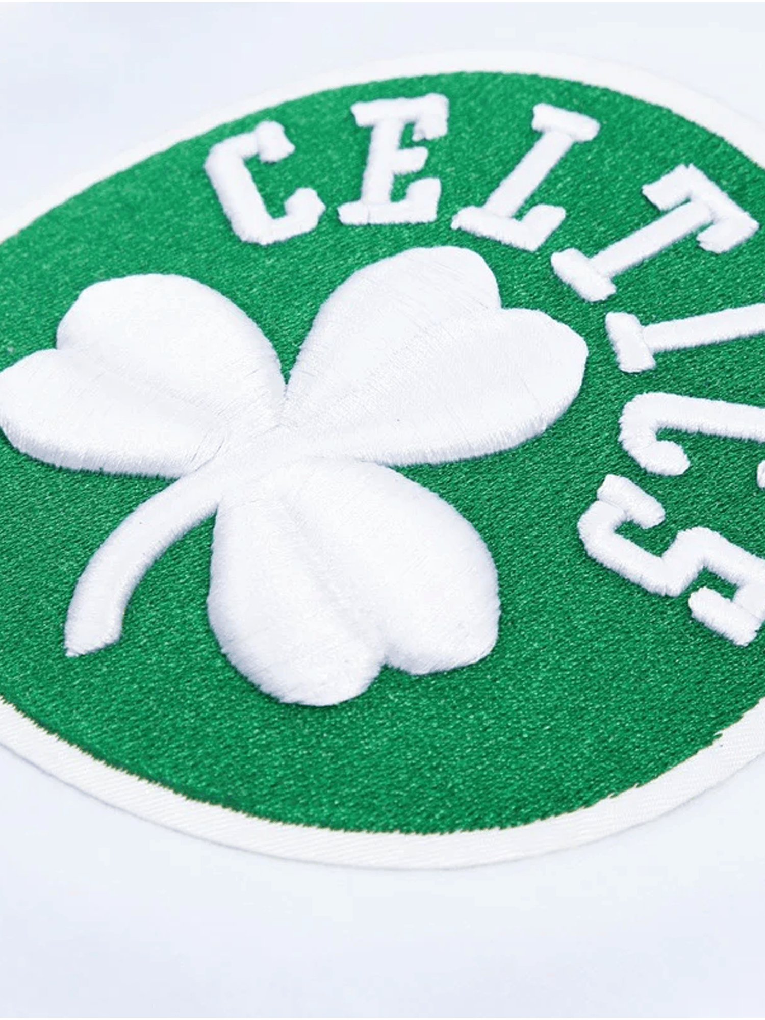 Pro Standard T-Shirts Boston Celtics Pro Standard NBA Team Chenille Flex T-Shirt - White
