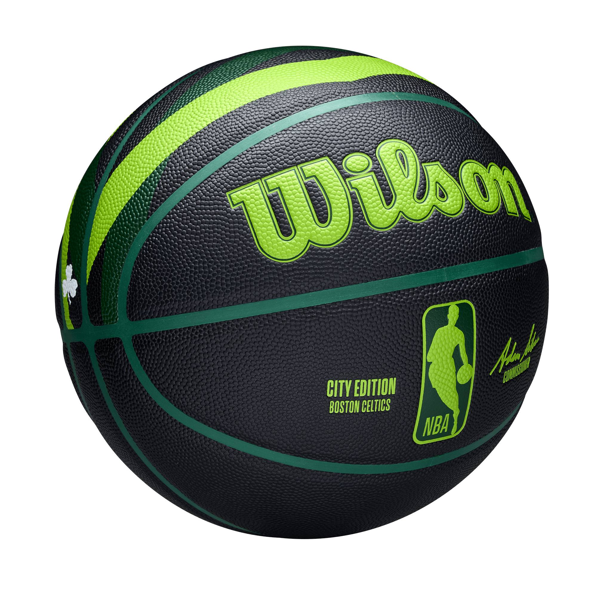 Wilson Sporting Goods Balls Boston Celtics Wilson NBA 24-25 City Edition Collector Full Size Basketball
