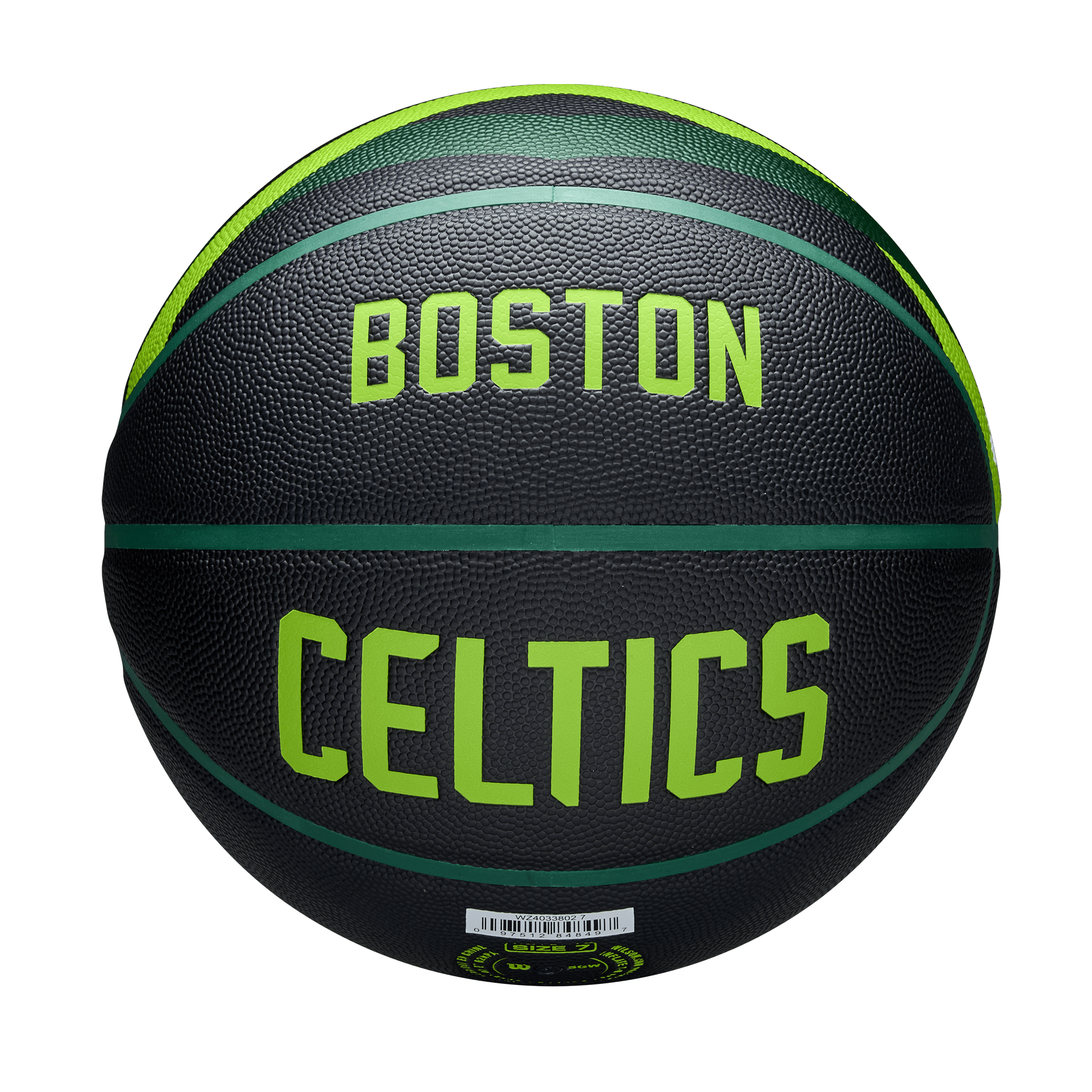 Wilson Sporting Goods Balls Boston Celtics Wilson NBA 24-25 City Edition Collector Full Size Basketball