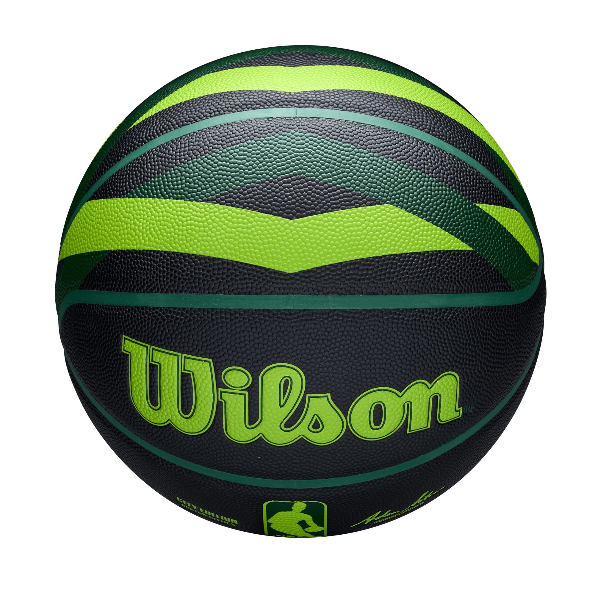 Wilson Sporting Goods Balls Boston Celtics Wilson NBA 24-25 City Edition Collector Full Size Basketball