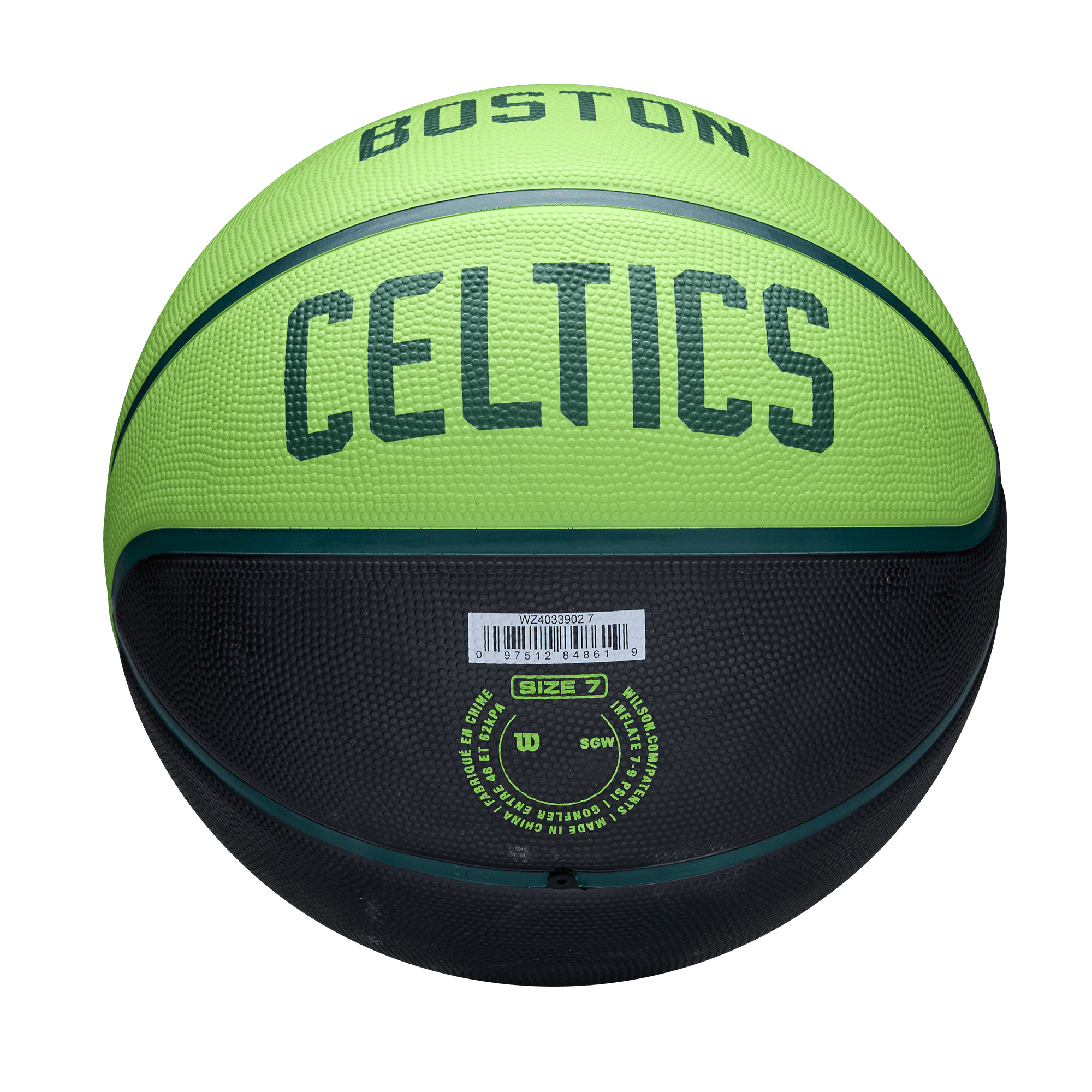 Wilson Sporting Goods Balls Boston Celtics Wilson NBA 24-25 City Edition Team Full Size Basketball