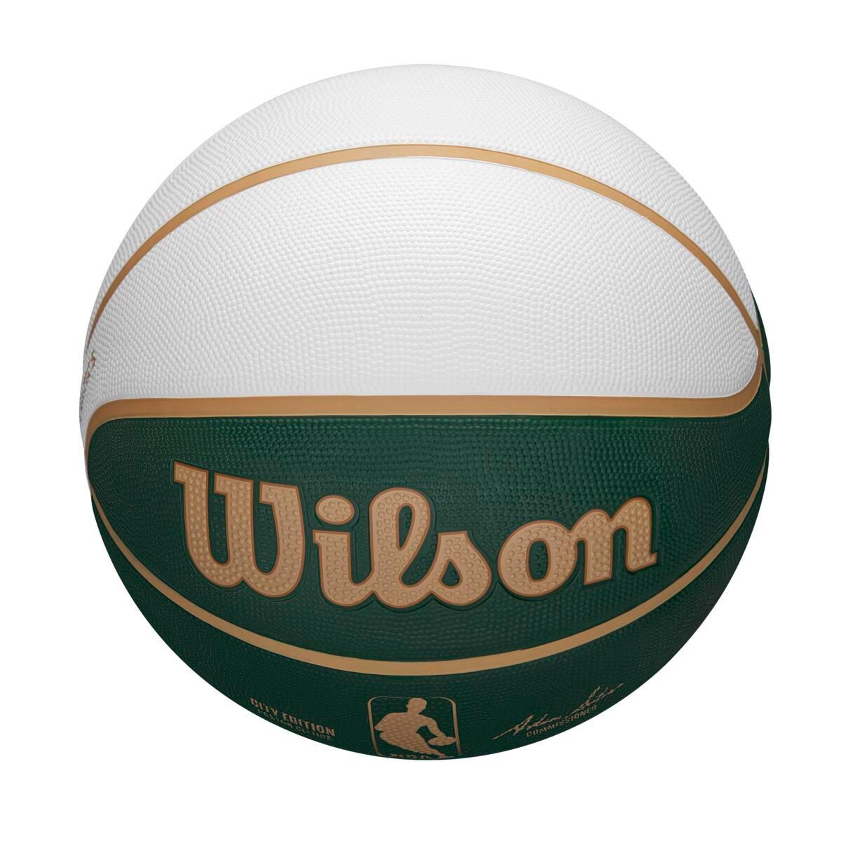 Wilson Sporting Goods Balls Boston Celtics Wilson NBA 24 City Edition Basketball Ball
