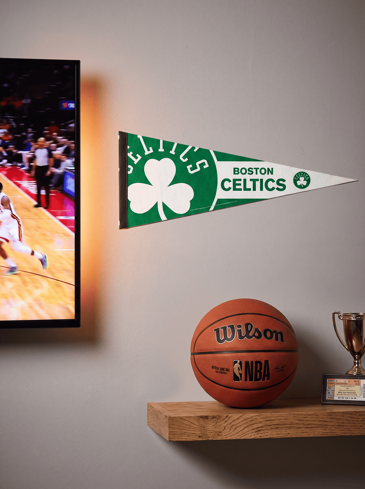 Wincraft Pennants Boston Celtics Wincraft NBA 12 x 30" Premium Felt Pennant