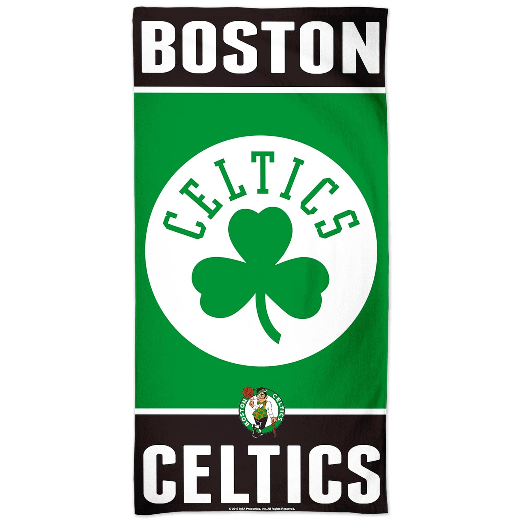 Wincraft Accessories Boston Celtics Wincraft NBA 30 x 60" Logo Fiber Beach Towel