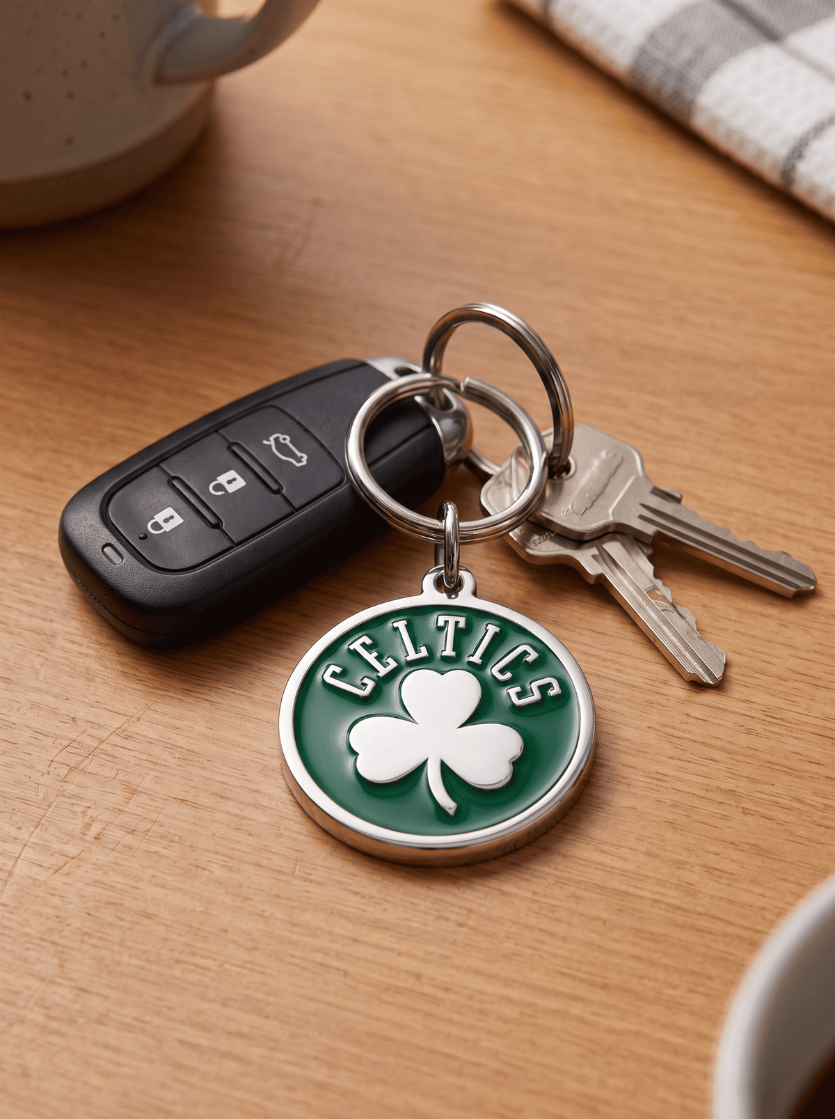 Wincraft Accessories Boston Celtics Wincraft NBA Cloisonne Metal Key Ring
