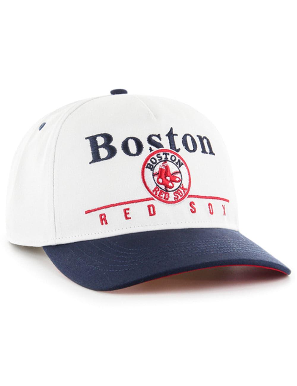 47 Brand Caps Boston Red Sox '47 MLB Cooperstown Hitch Pre-Curved Snapback Hat - White