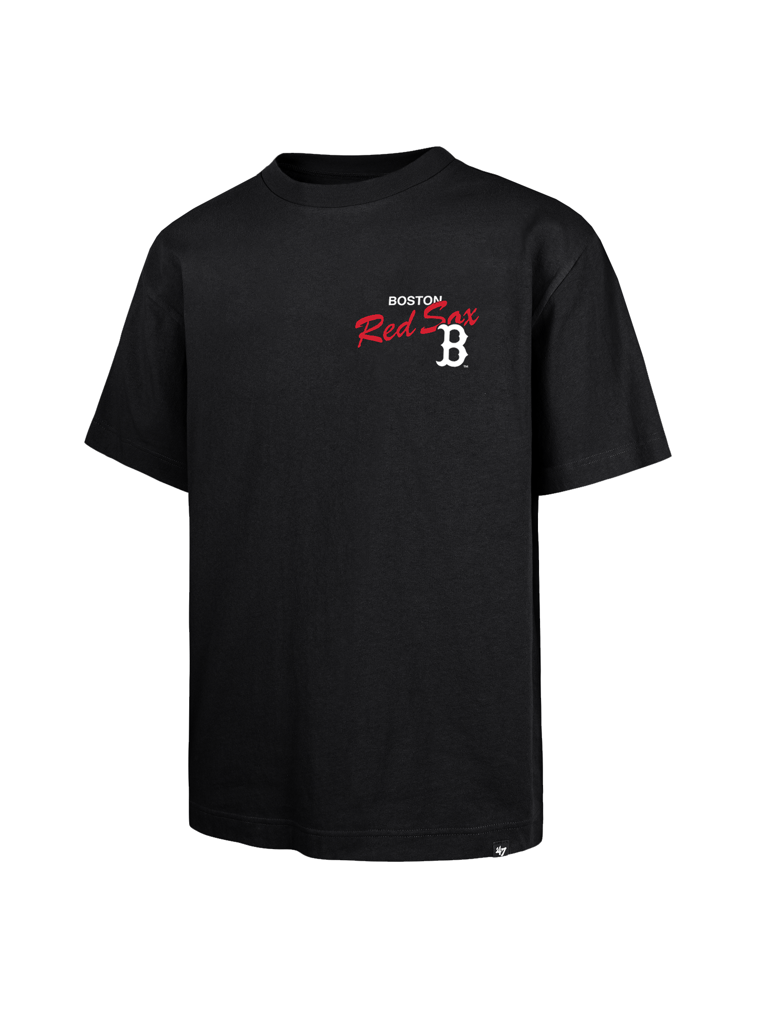 47 Brand T-Shirts Boston Red Sox '47 MLB Stadium Vintage Foundation T-Shirt - Black
