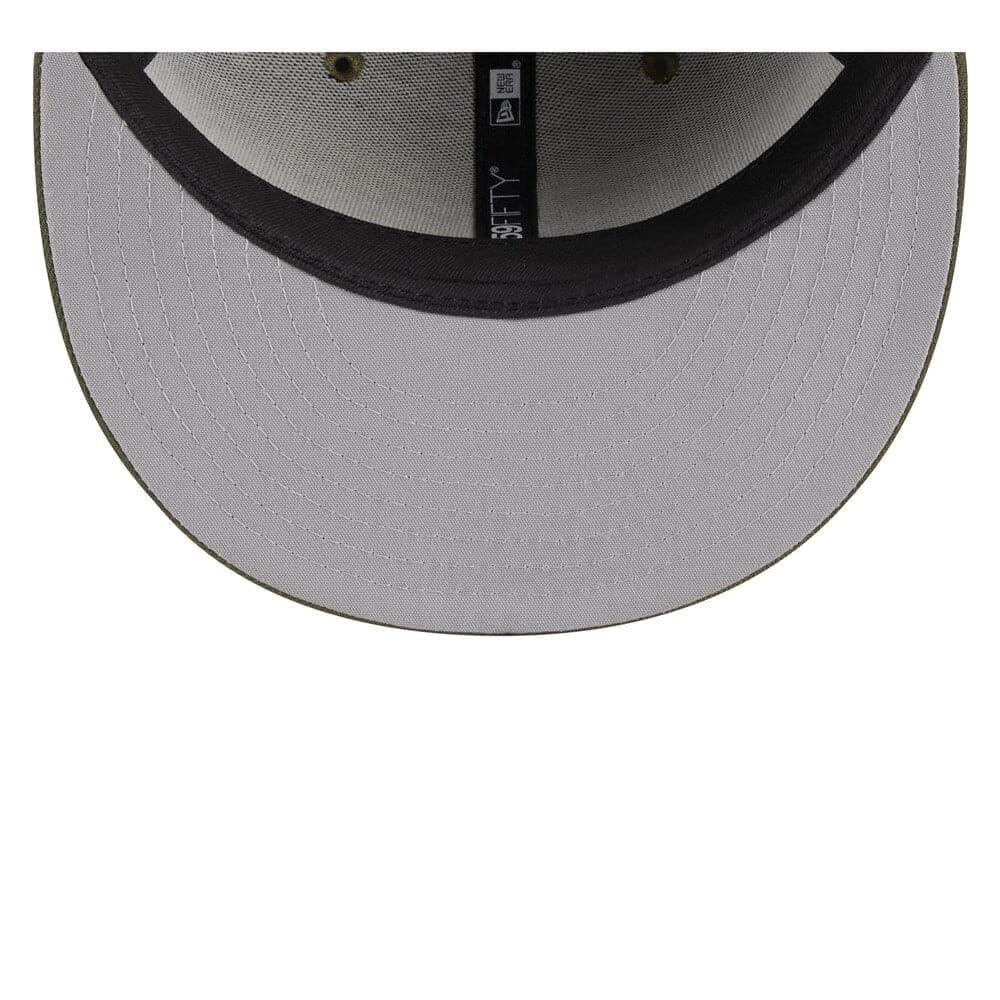 New Era Caps Boston Red Sox New Era MLB 2023 Armed Forces 59FIFTY Fitted Hat - Army