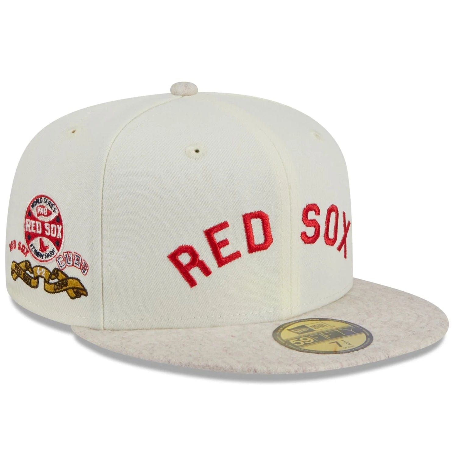 New Era Caps Boston Red Sox New Era MLB Match-Up 59FIFTY Fitted Hat - Chrome
