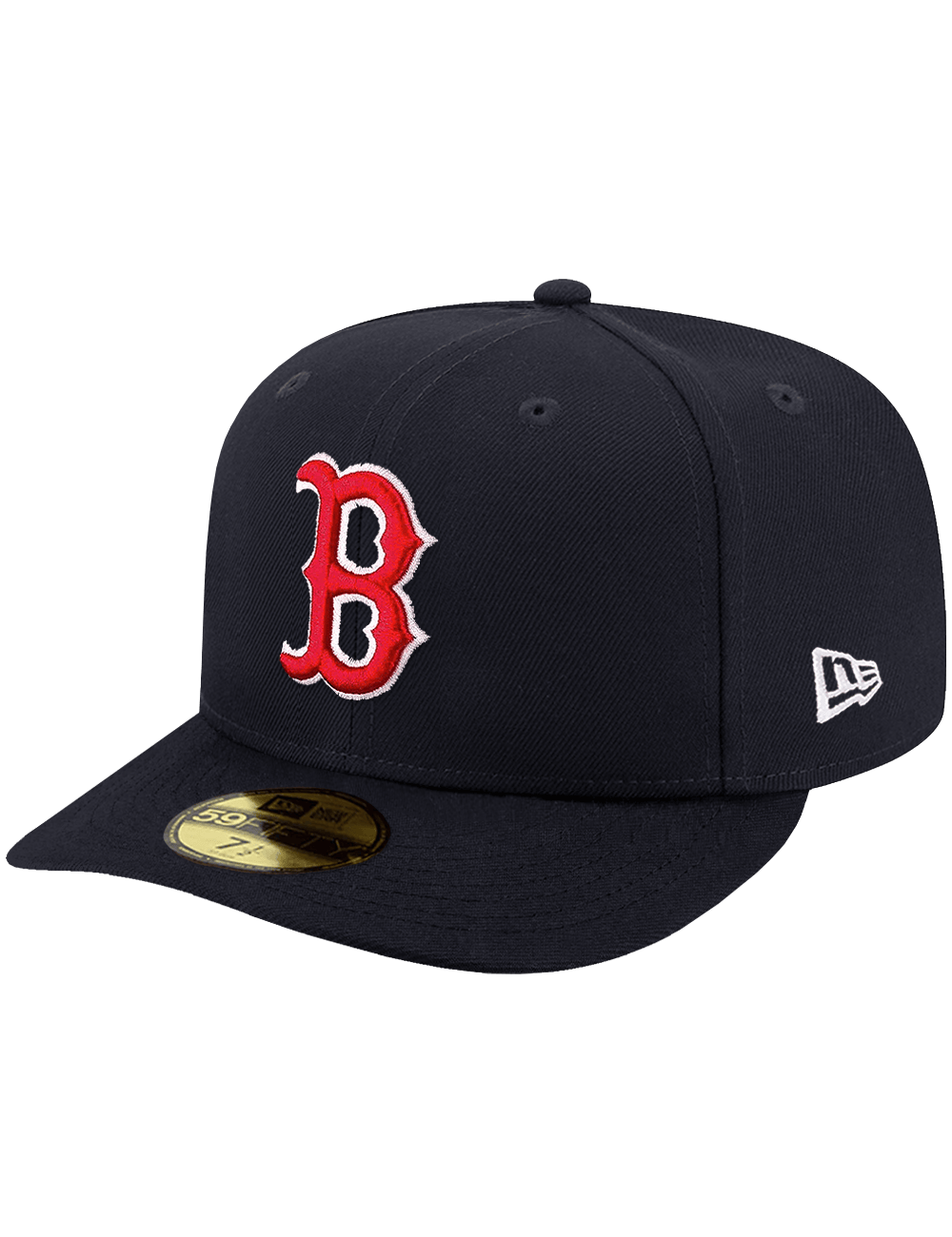 New Era Caps Boston Red Sox New Era MLB On-Field AC Pre-Curved 59FIFTY Fitted Hat - Navy