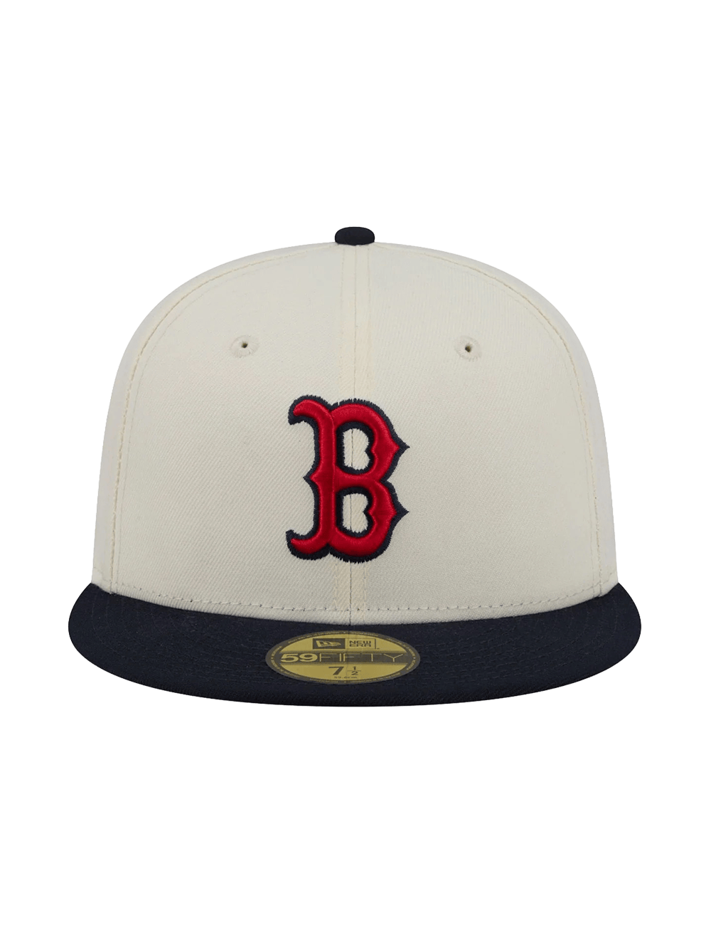 New Era Caps Boston Red Sox New Era MLB Team 2 Tone 59FIFTY Fitted Hat - Chrome