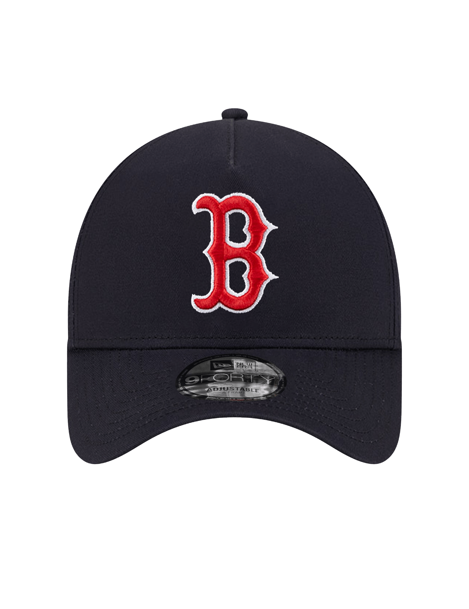 New Era Caps Boston Red Sox New Era MLB Team 9FORTY A-Frame Snapback Hat - Navy