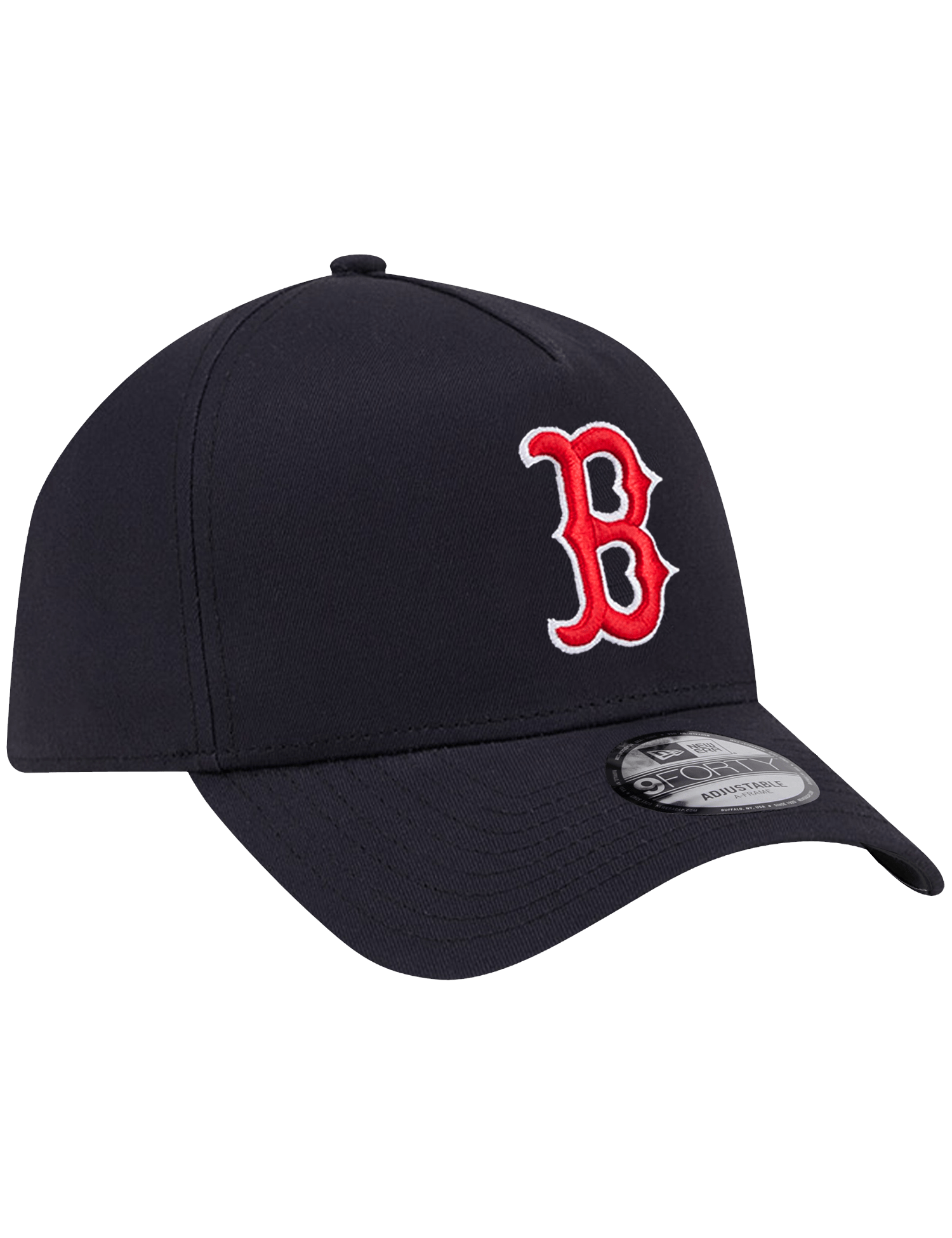 New Era Caps Boston Red Sox New Era MLB Team 9FORTY A-Frame Snapback Hat - Navy