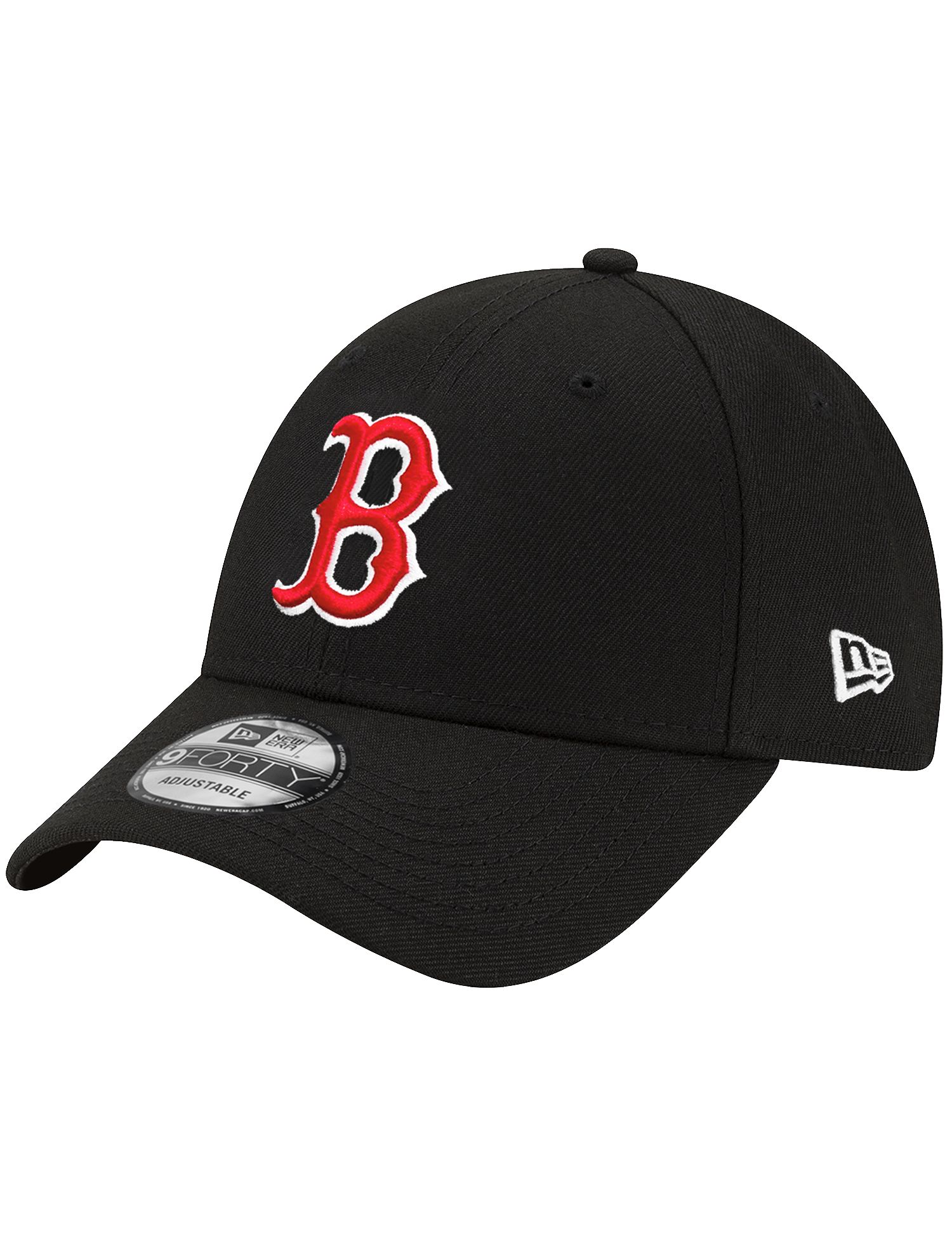 New Era Caps Boston Red Sox New Era MLB Team 9FORTY Strapback Hat - Black